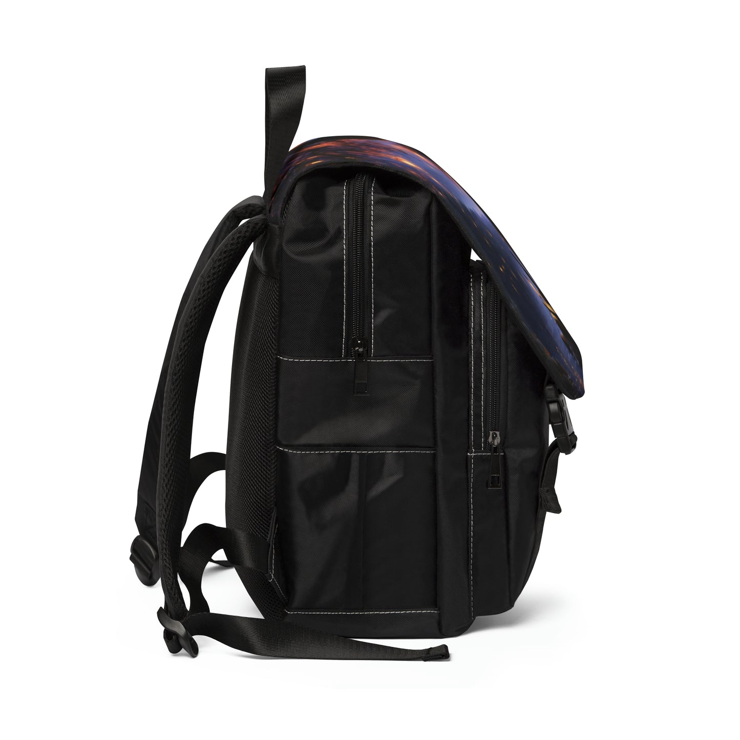 Girl under tree Unisex Casual Shoulder Backpack