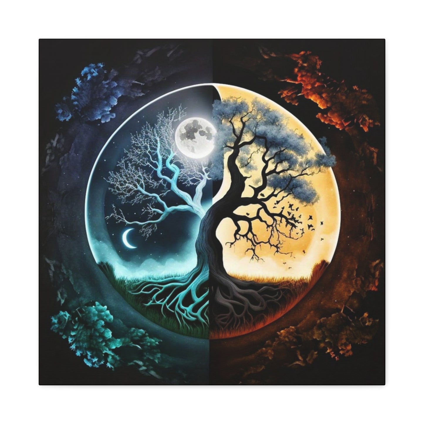 Tree of Life Canvas Gallery Wrap - Stardust Divine Design