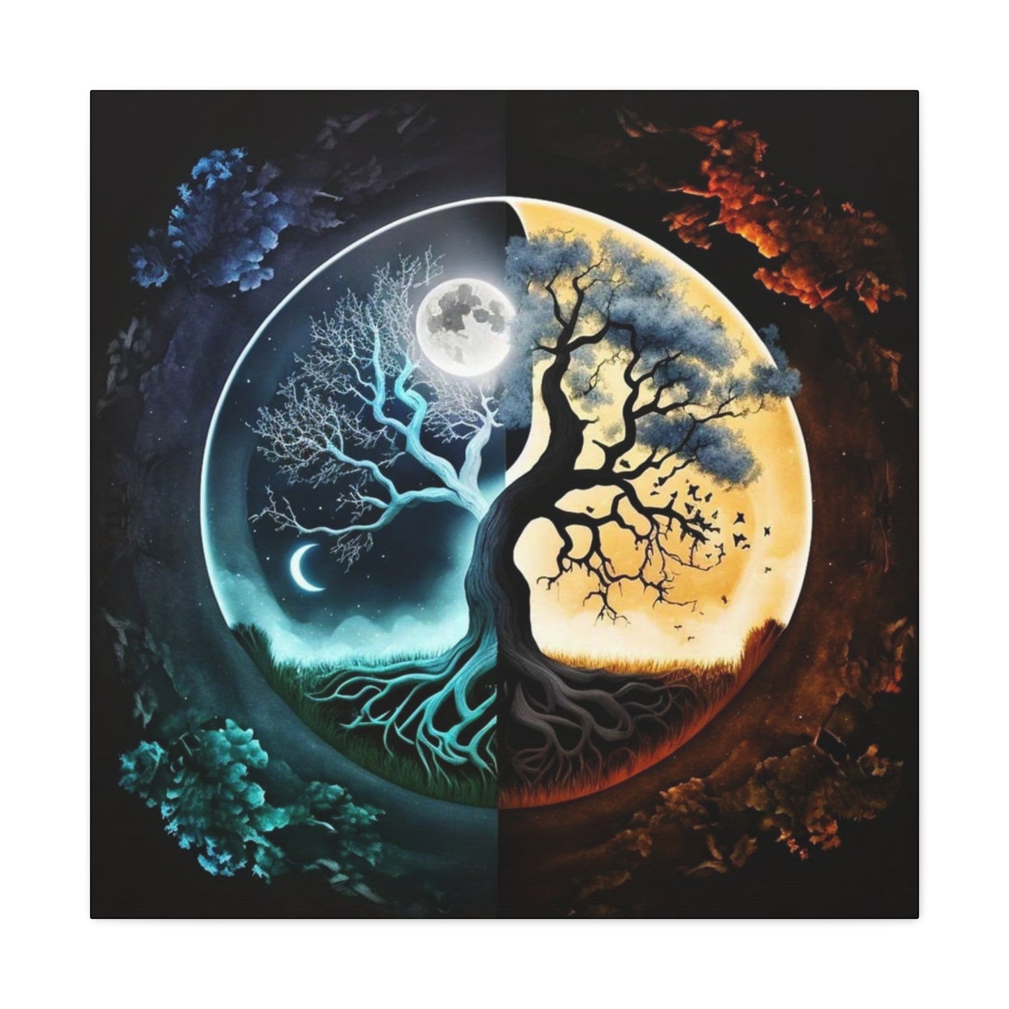 Tree of Life Canvas Gallery Wrap - Stardust Divine Design