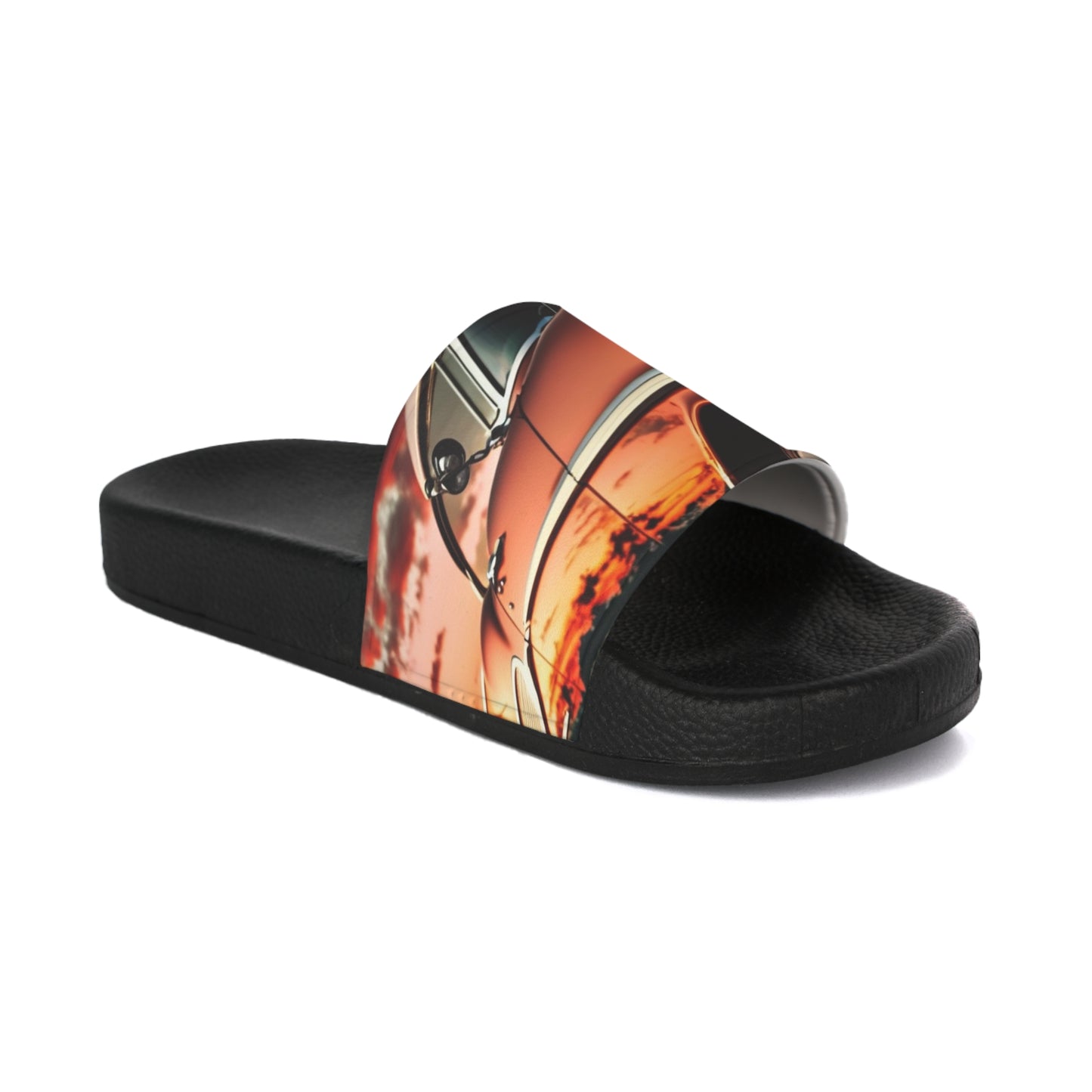 Classic Car Men's Slide Sandals - Stardust Divine Design