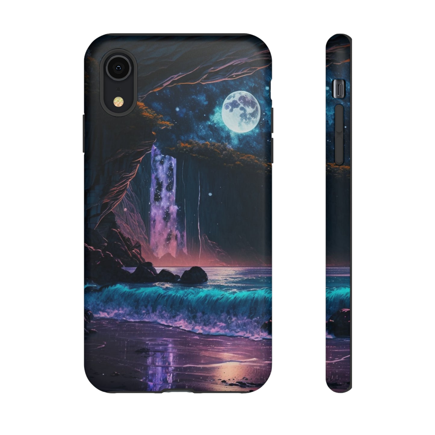 Stardust Divine Design Cave with Full Moon of Phone case