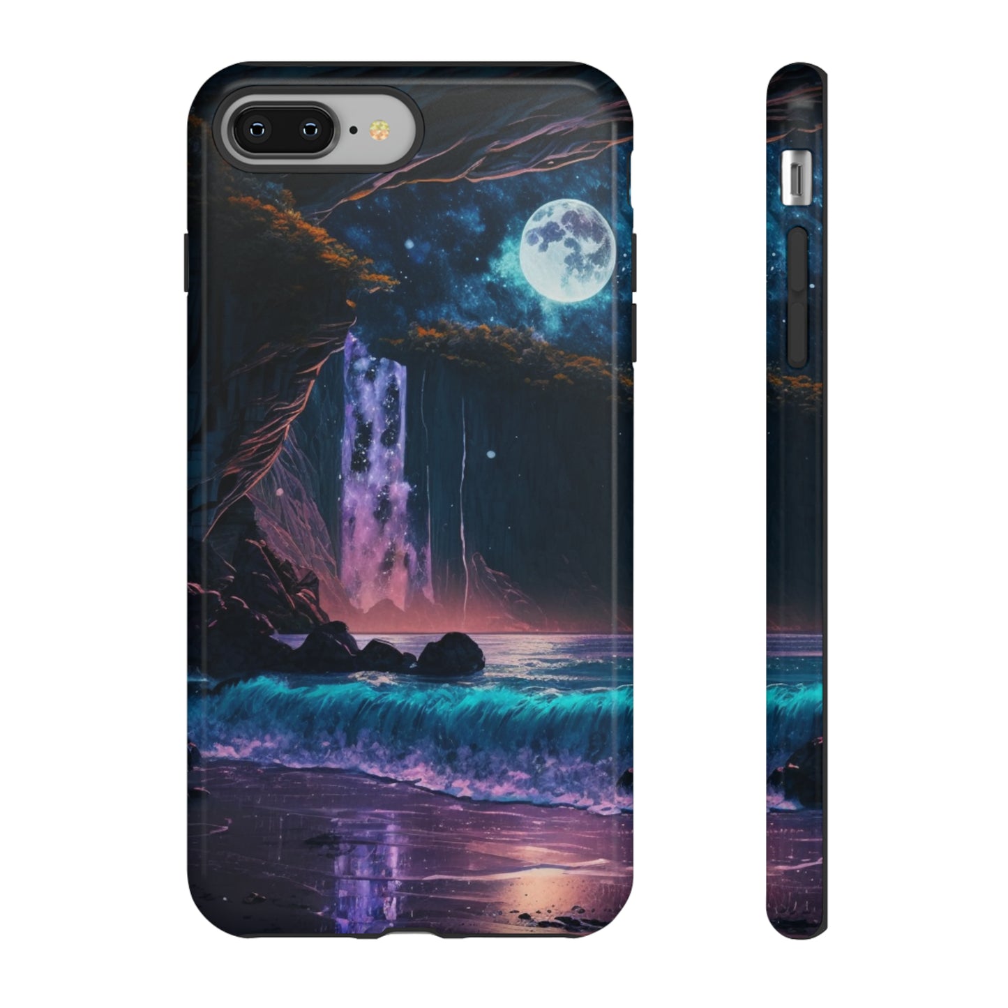 Stardust Divine Design Cave with Full Moon of Phone case