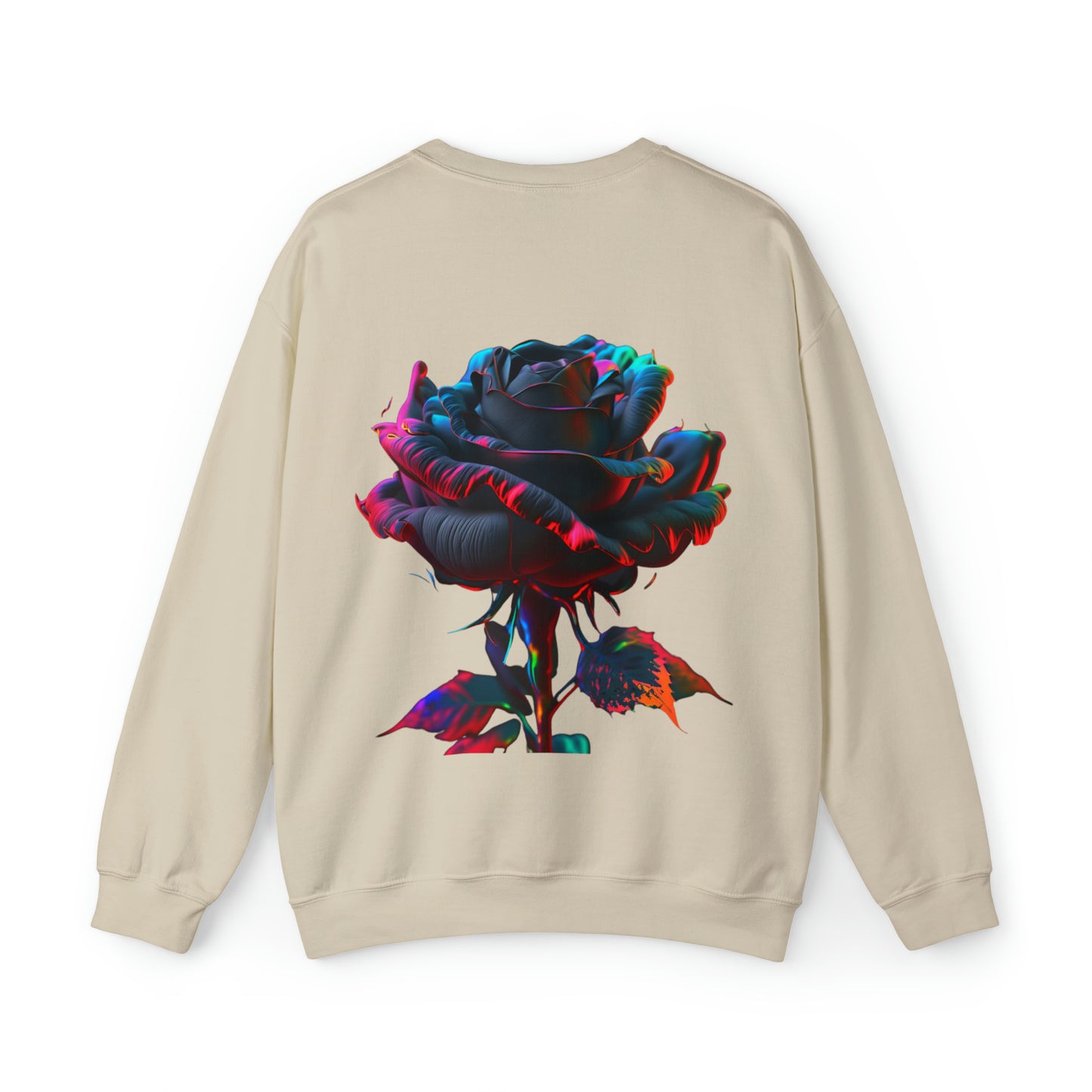 Love u F*** u Rose Heavy Blend™ Crewneck Sweatshirt