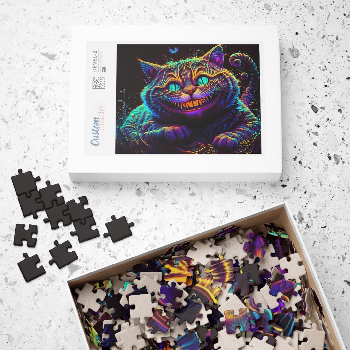 Alice in wonderland Cheshire Cat Puzzle (110, 252, 500, 1014-piece) - Stardust Divine Design