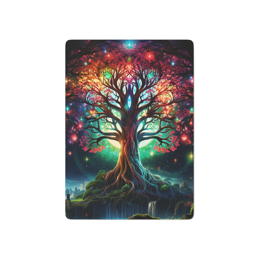 Tree of Life Playing Cards - Stardust Divine Design