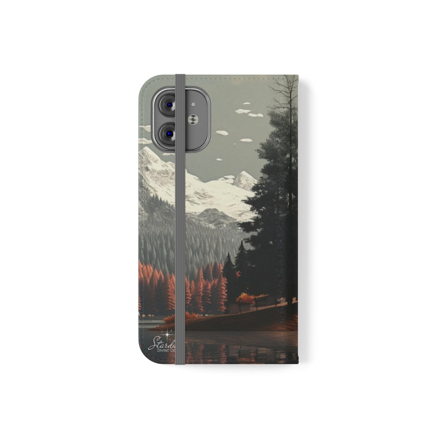 Split Season tree Flip Cases - Stardust Divine Design