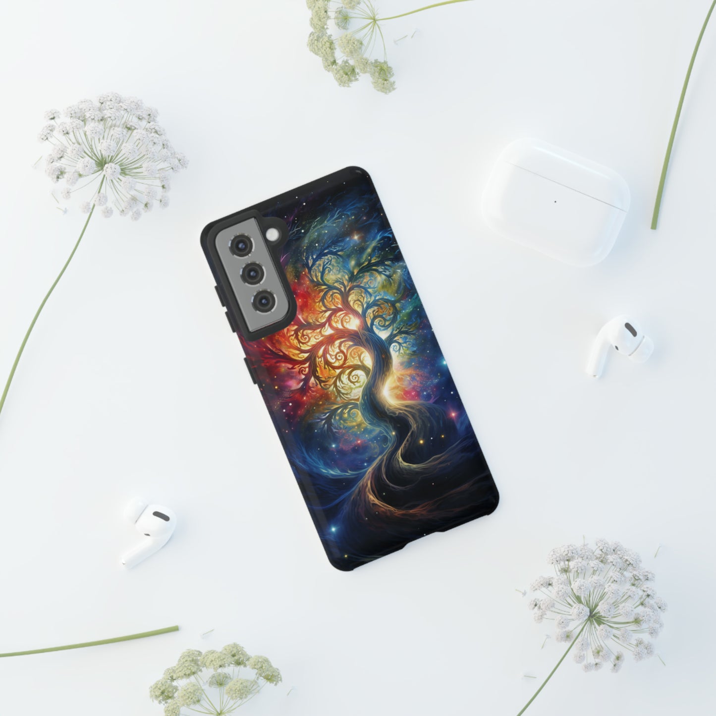 Tree of Life Phone Case - Stardust Divine Design