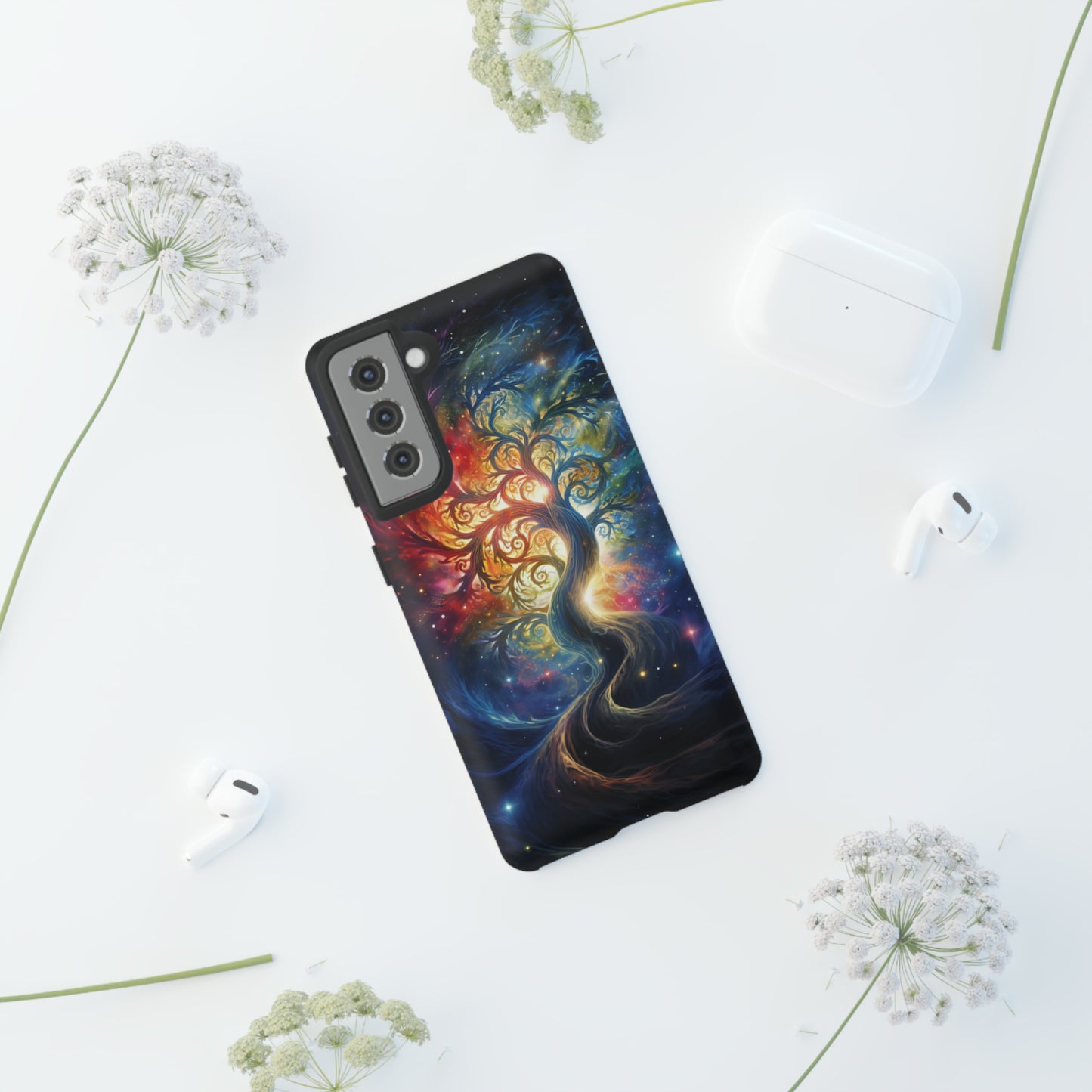 Tree of Life Phone Case - Stardust Divine Design