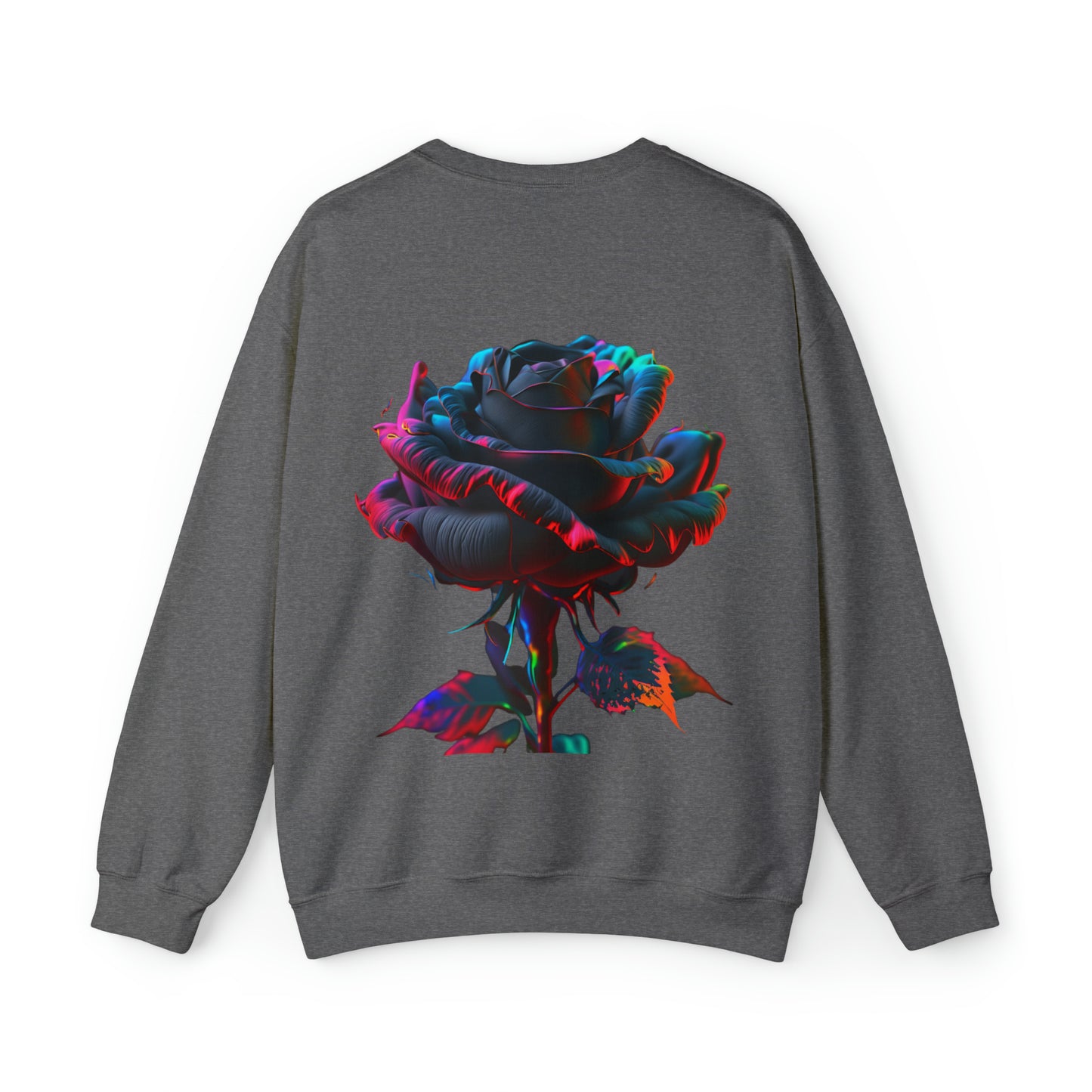 Love u F*** u Rose Heavy Blend™ Crewneck Sweatshirt