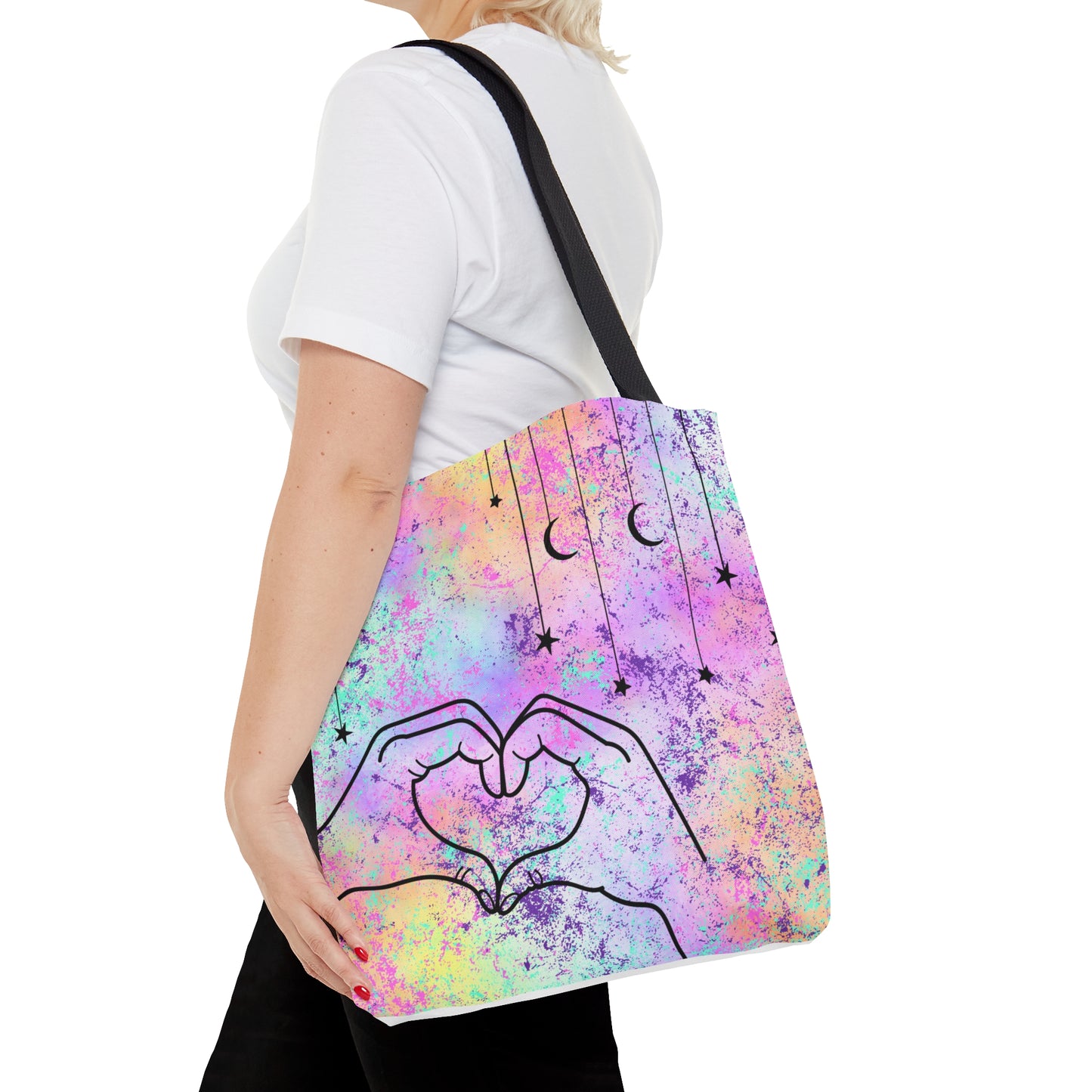 Made You a Heart Tote Bag