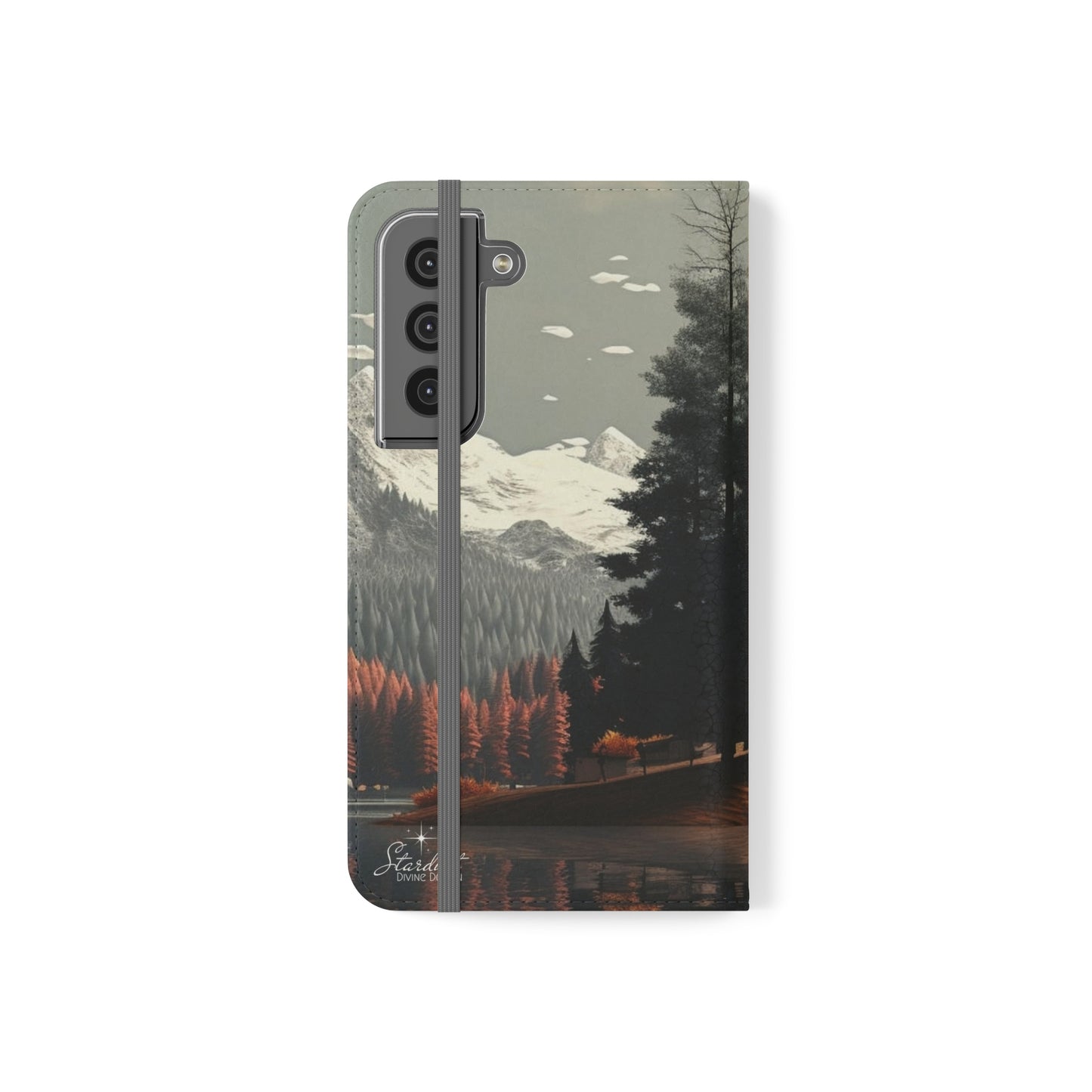 Split Season tree Flip Cases - Stardust Divine Design