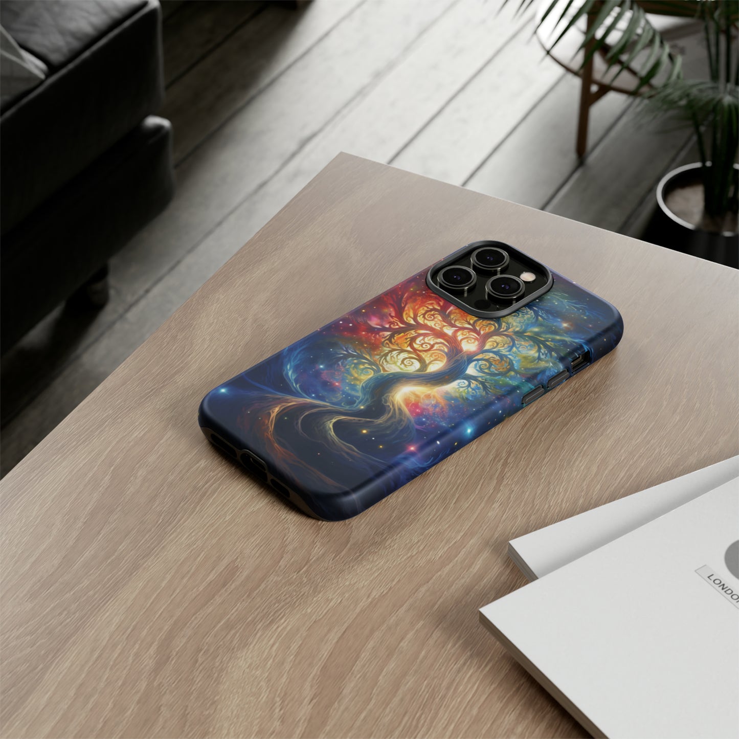 Tree of Life Phone Case - Stardust Divine Design