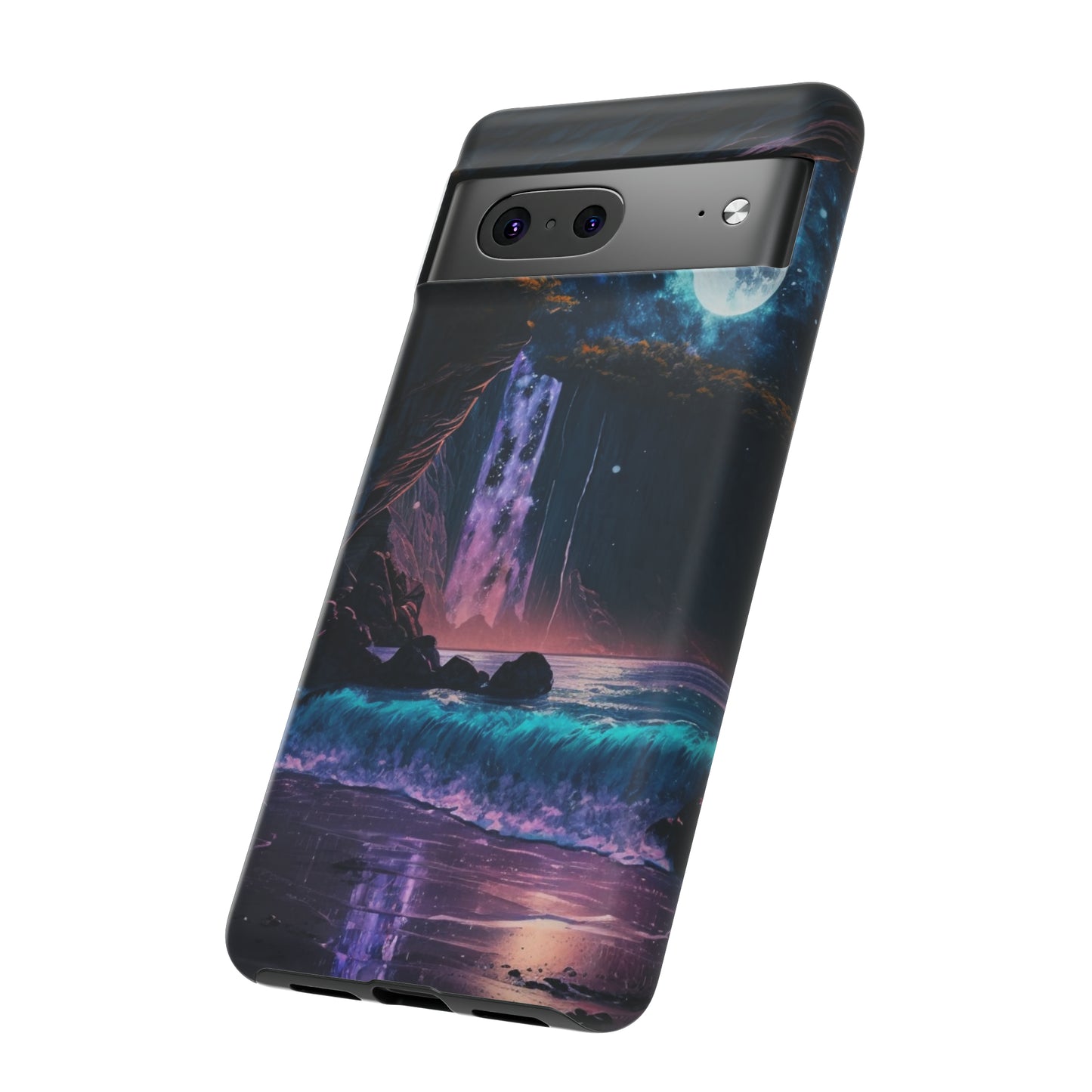 Stardust Divine Design Cave with Full Moon of Phone case