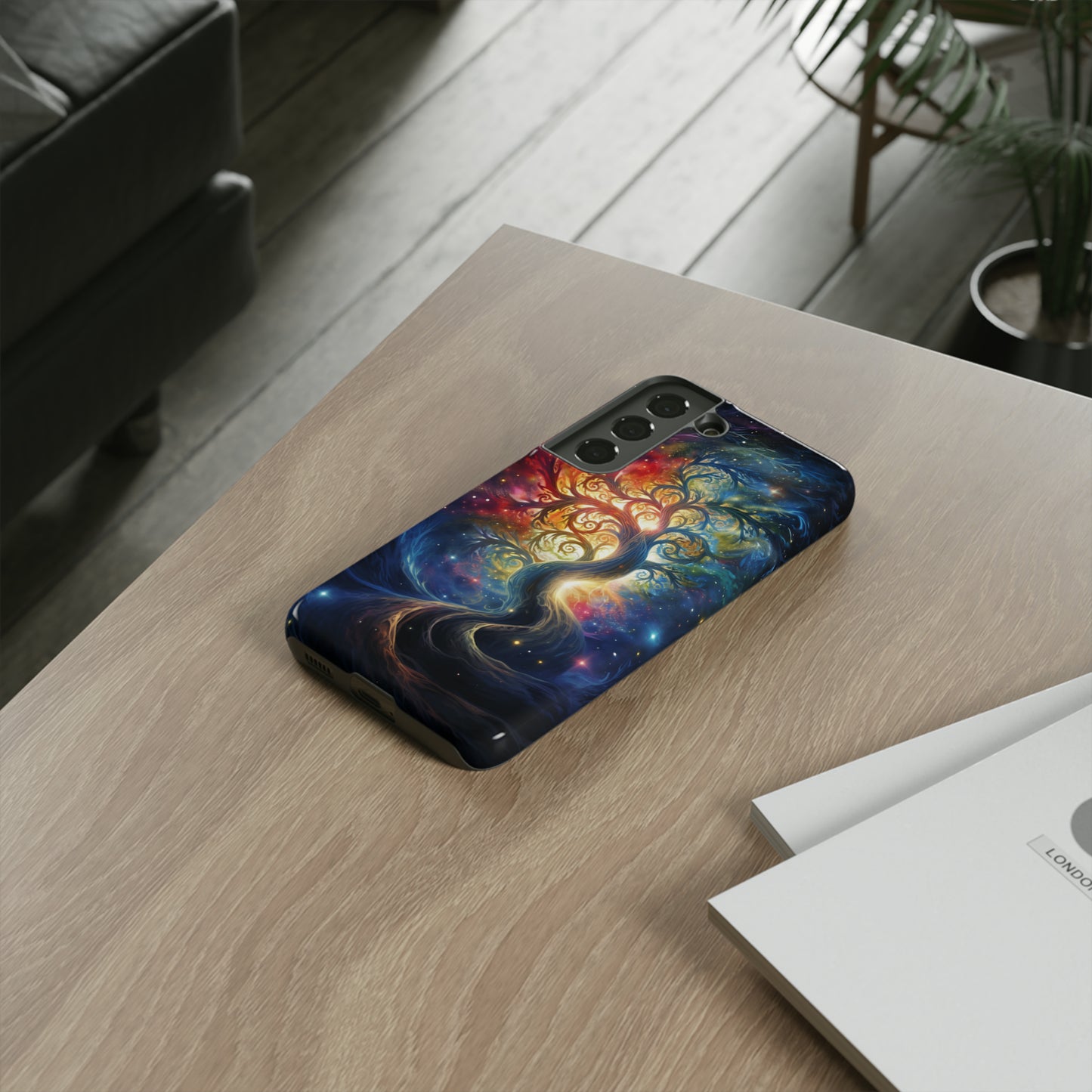 Tree of Life Phone Case - Stardust Divine Design