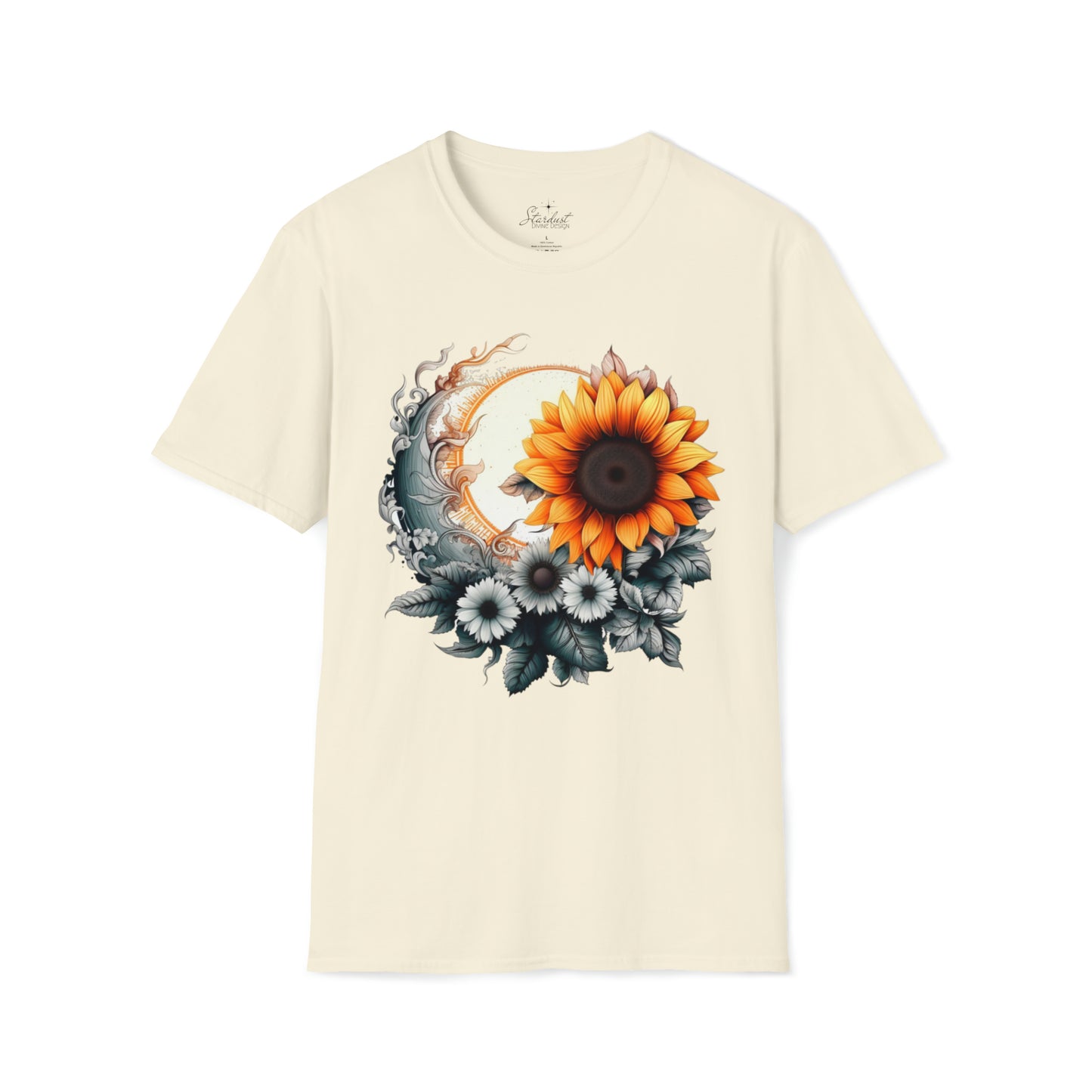 Sunflower Sun Moon T-Shirt