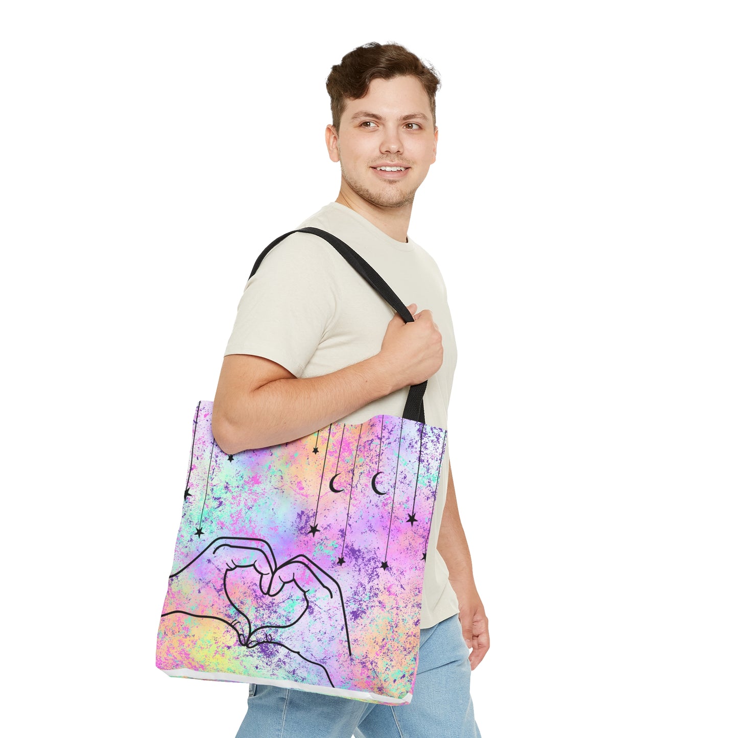 Made You a Heart Tote Bag