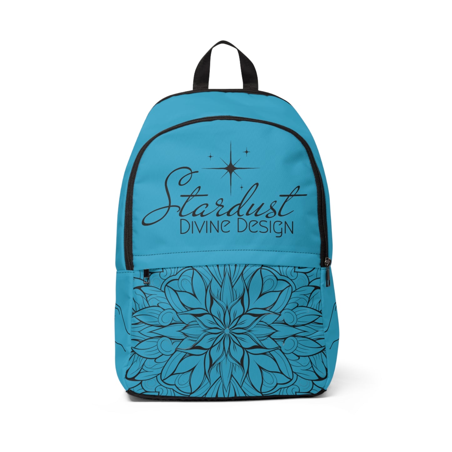 Blue Stardust Fabric Backpack