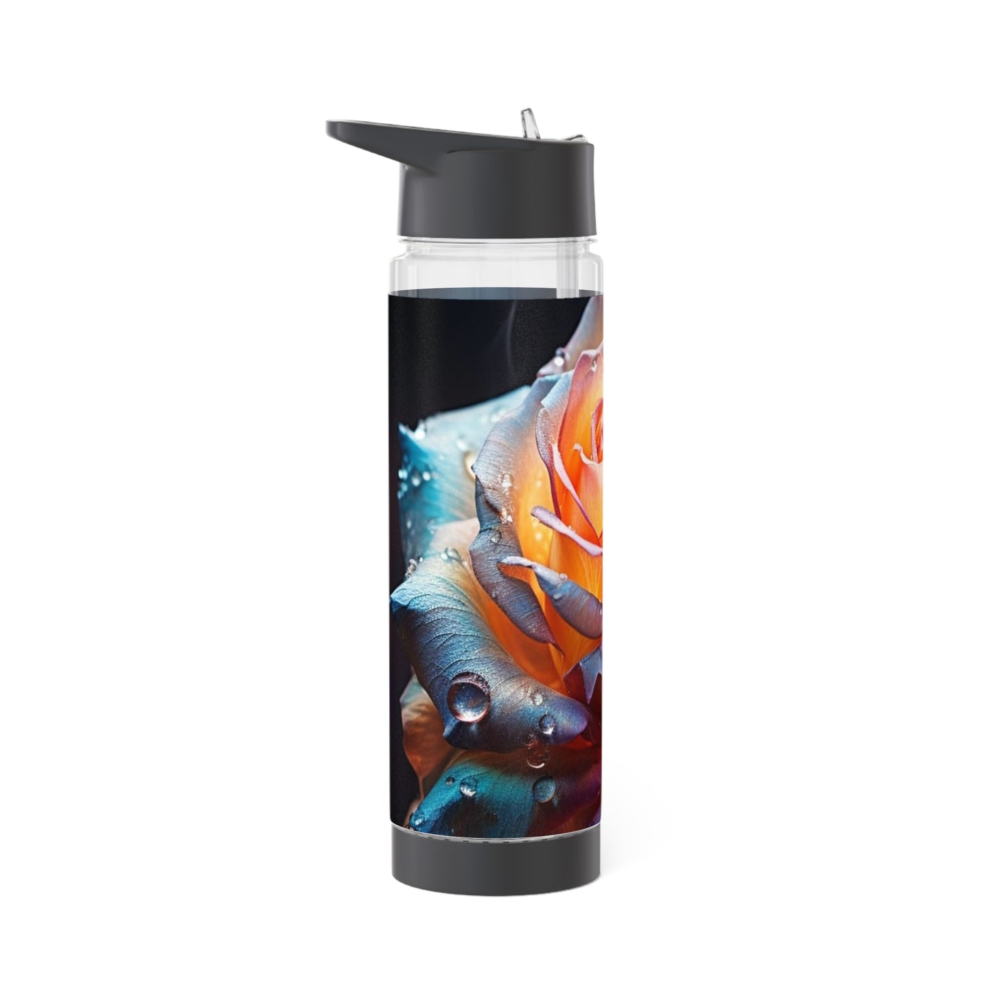 Rose Infuser Water Bottle - Stardust Divine design