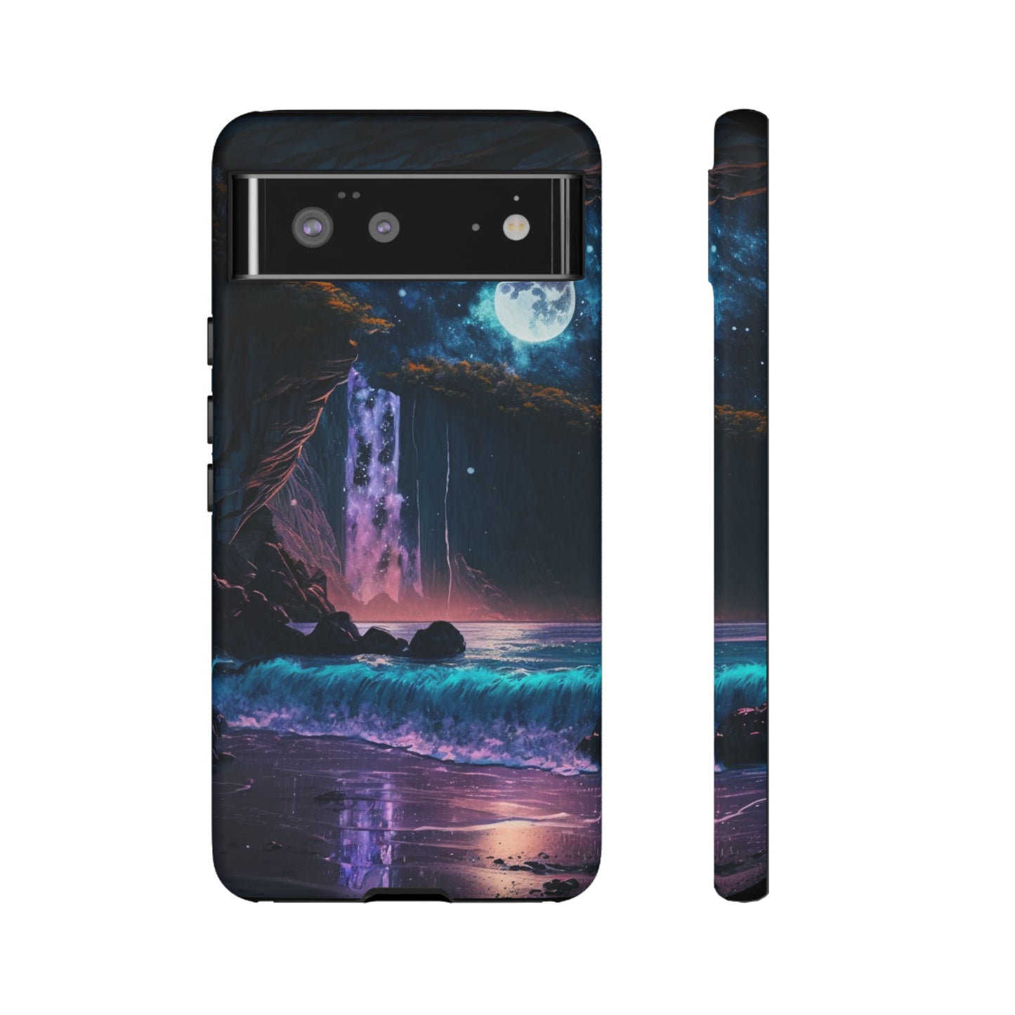 Stardust Divine Design Cave with Full Moon of Phone case