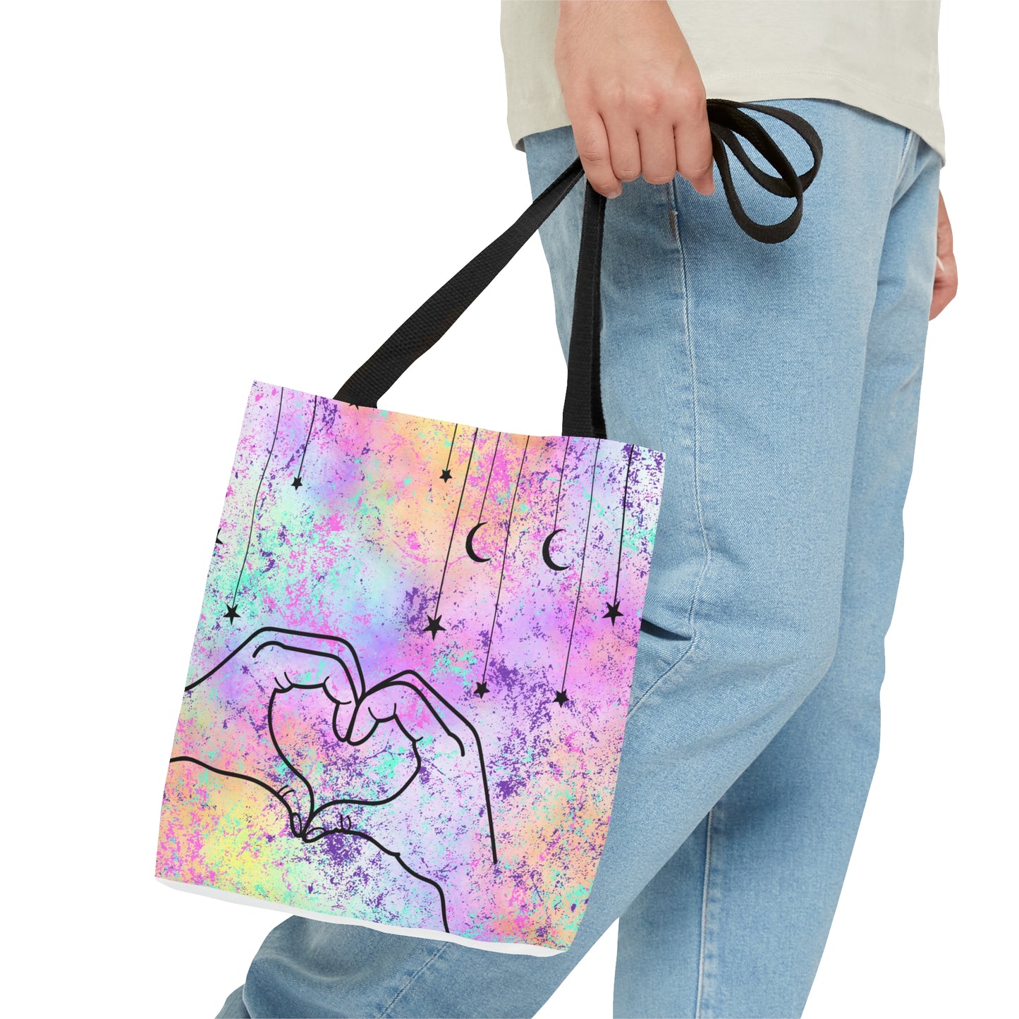 Made You a Heart Tote Bag