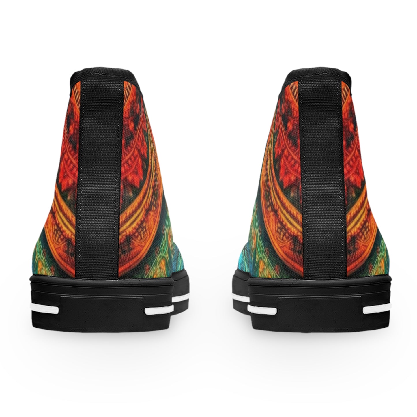 Stardust Divine Design Chakra High Top Sneakers