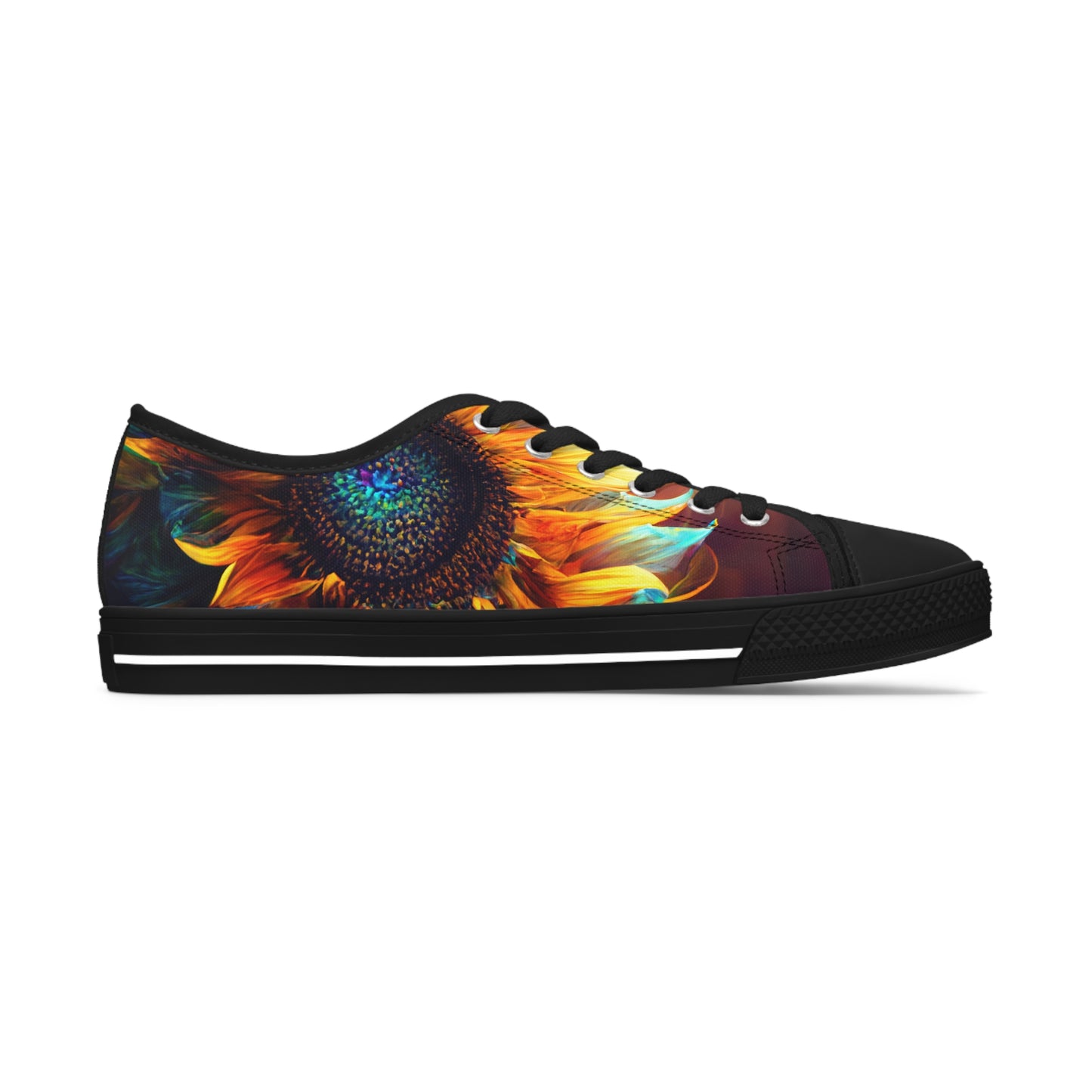 Stardust Divine Design Sunflower Low Top Sneakers