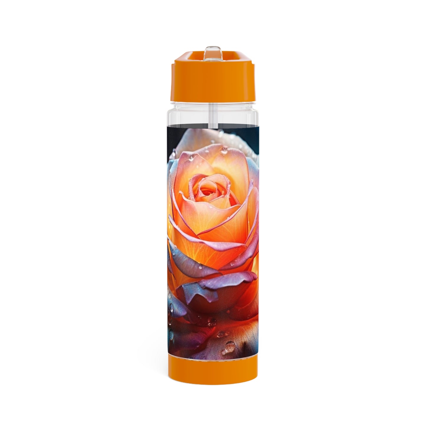 Rose Infuser Water Bottle - Stardust Divine design