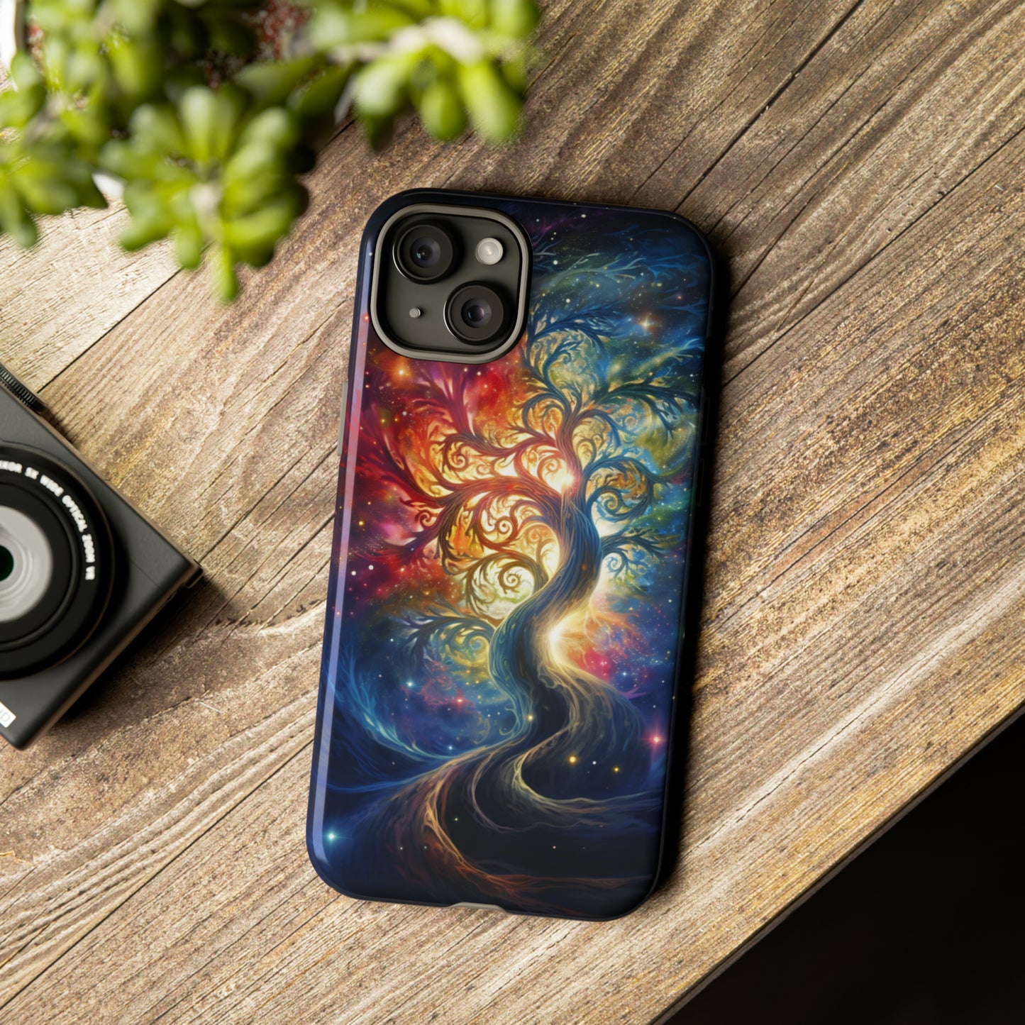 Tree of Life Phone Case - Stardust Divine Design