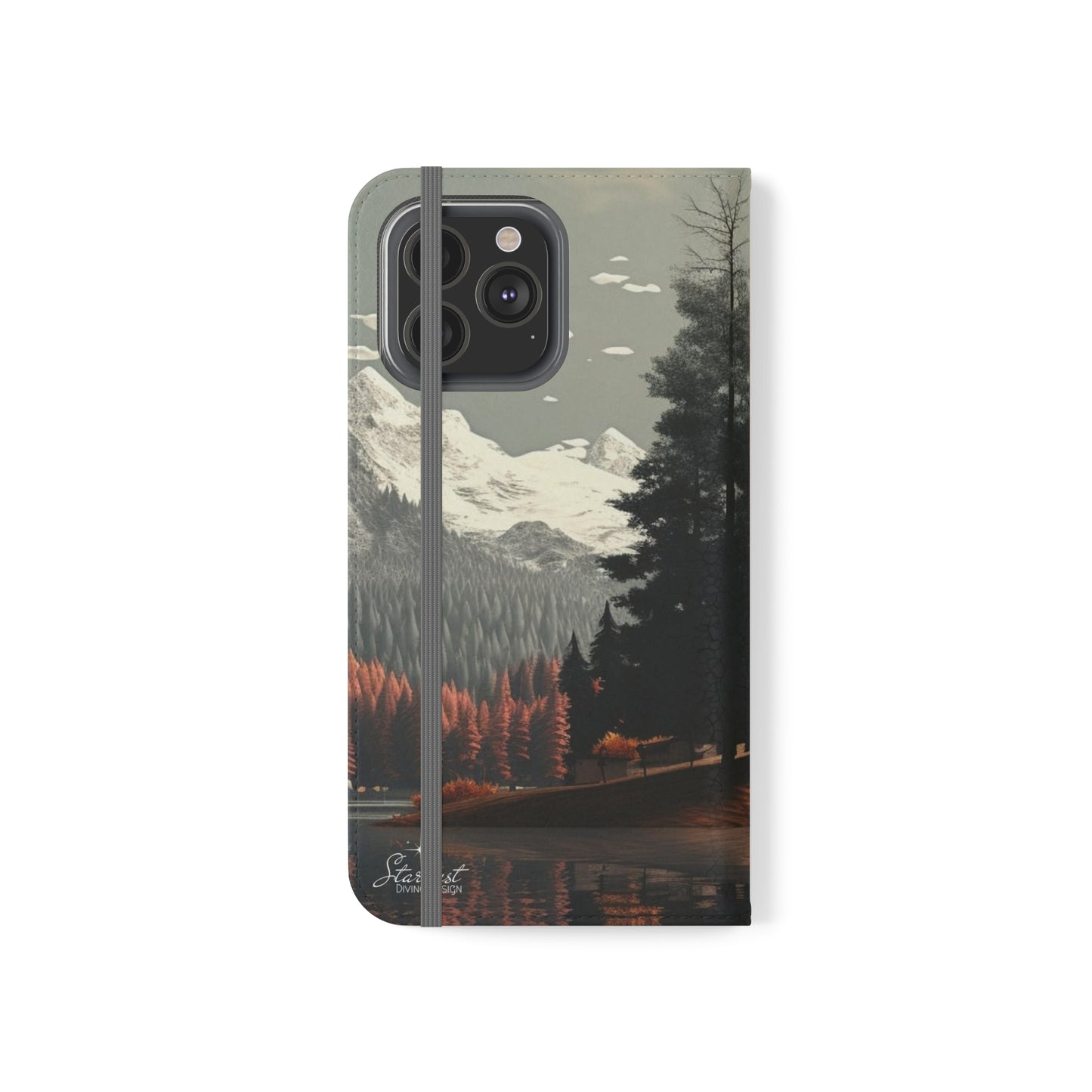 Split Season tree Flip Cases - Stardust Divine Design