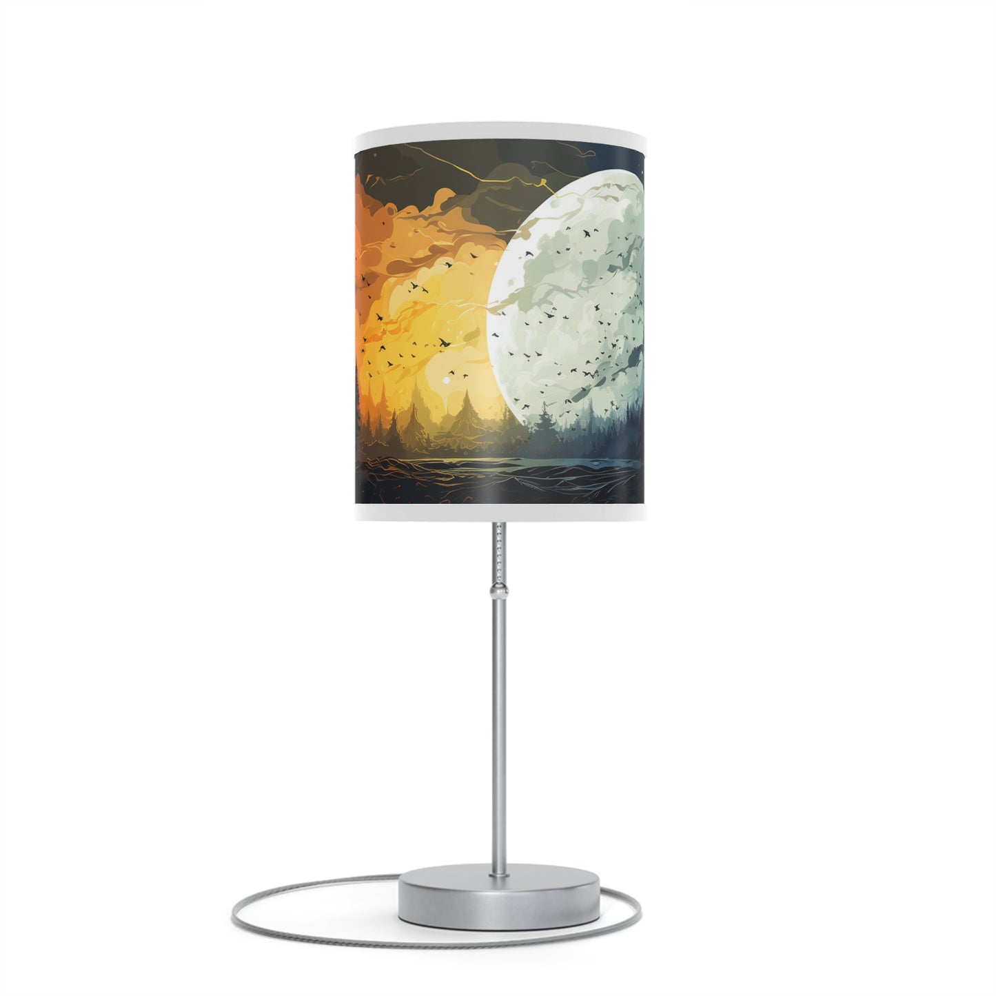 Moon and Woods Lamp