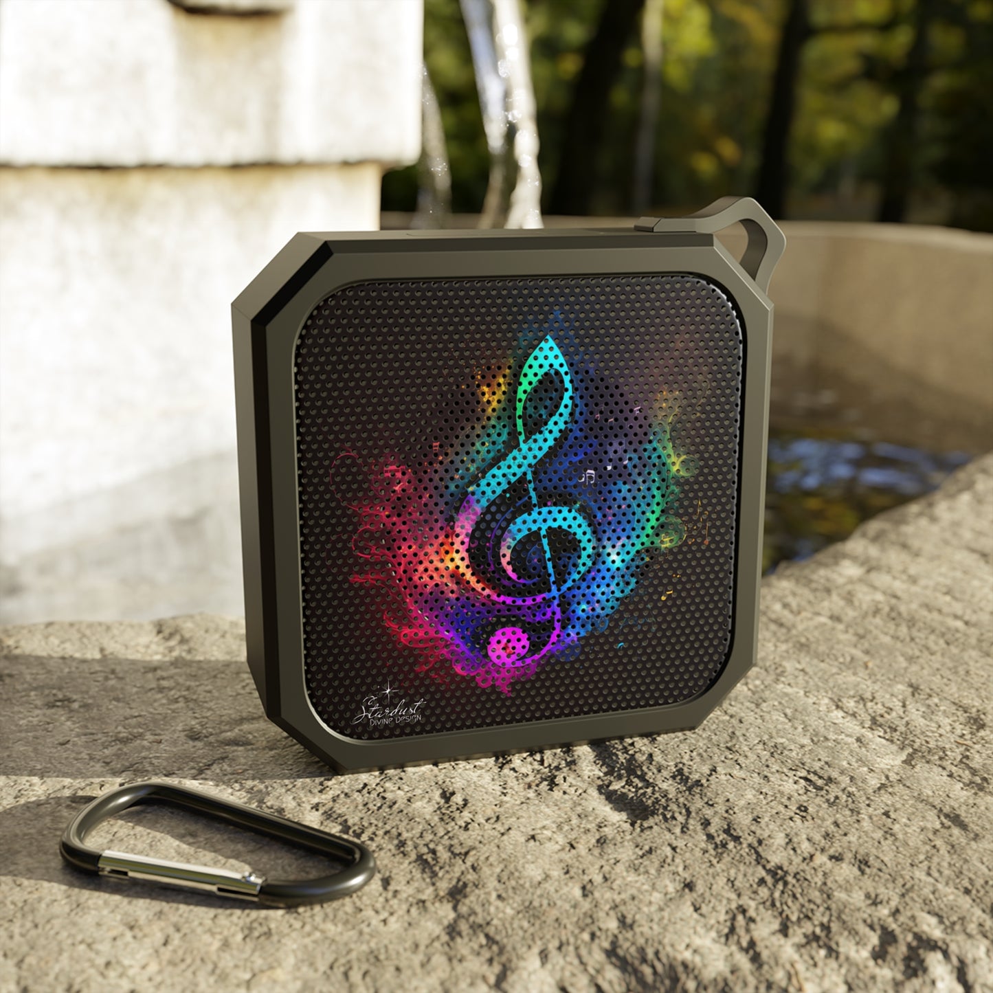 Music Note Blackwater Outdoor Bluetooth Speaker - Stardust Divine Design