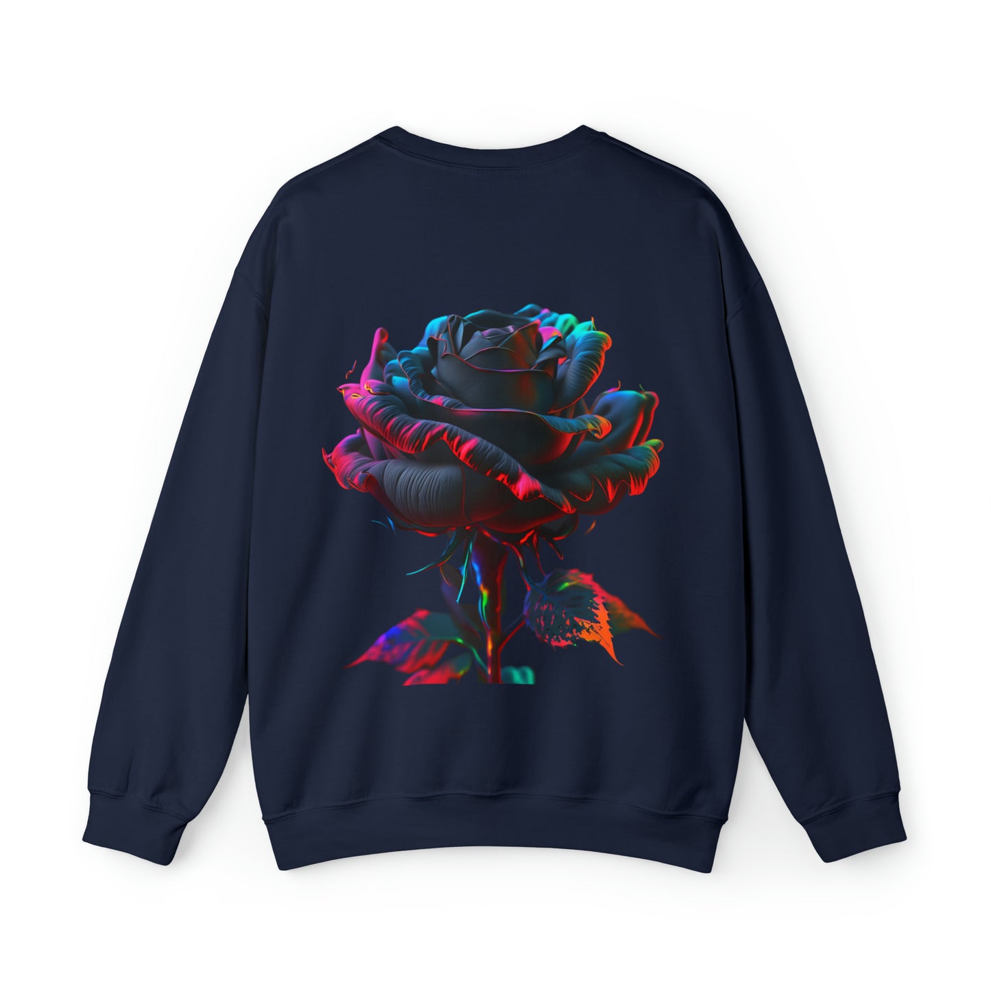 Love u F*** u Rose Heavy Blend™ Crewneck Sweatshirt