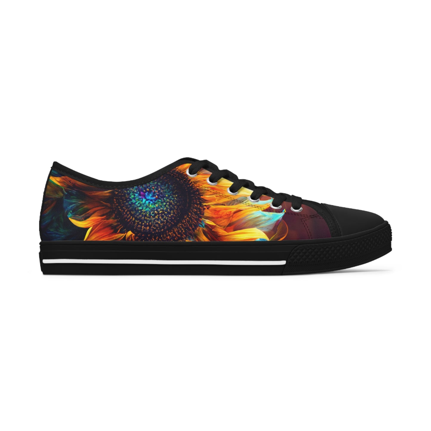 Stardust Divine Design Sunflower Low Top Sneakers