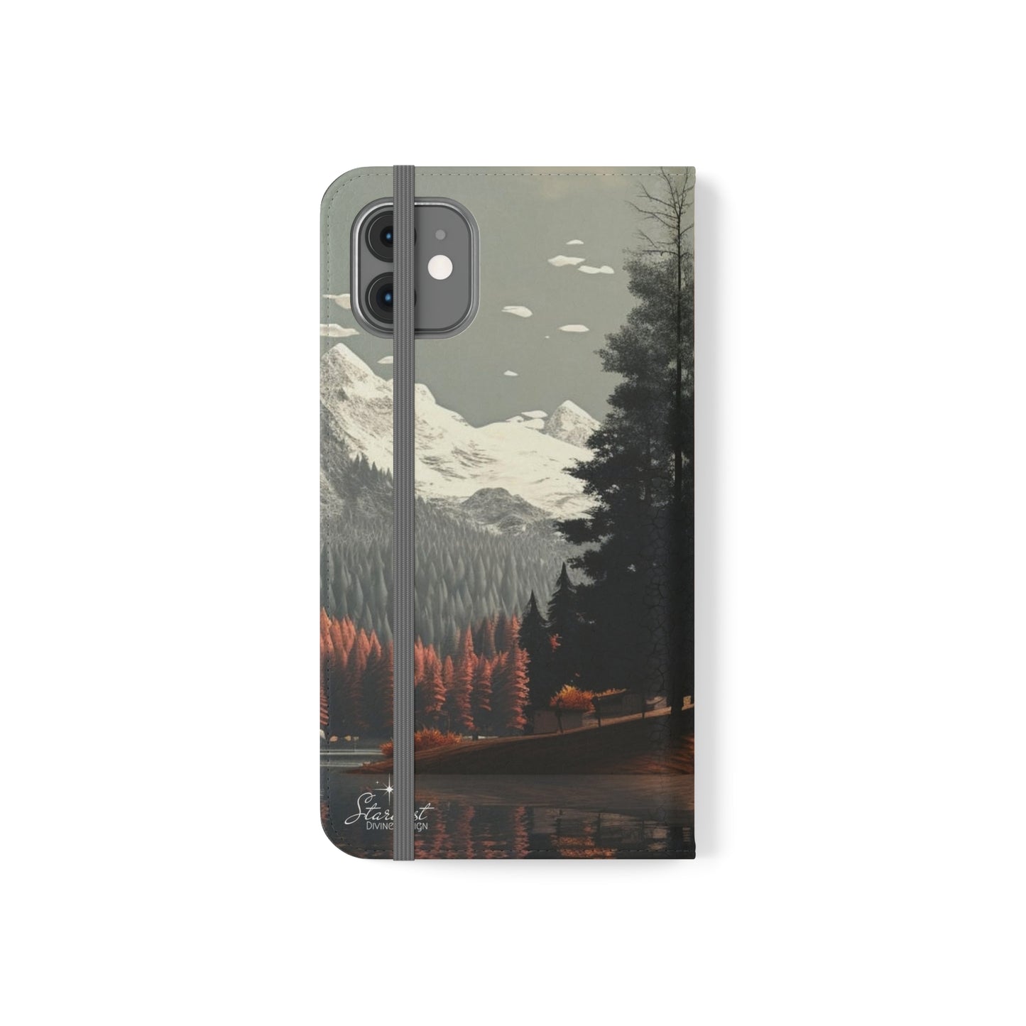 Split Season tree Flip Cases - Stardust Divine Design