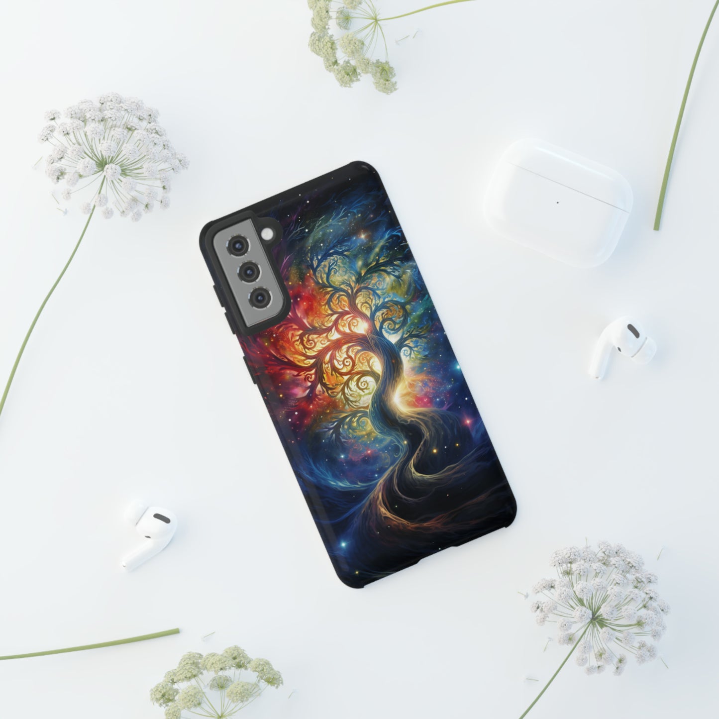 Tree of Life Phone Case - Stardust Divine Design