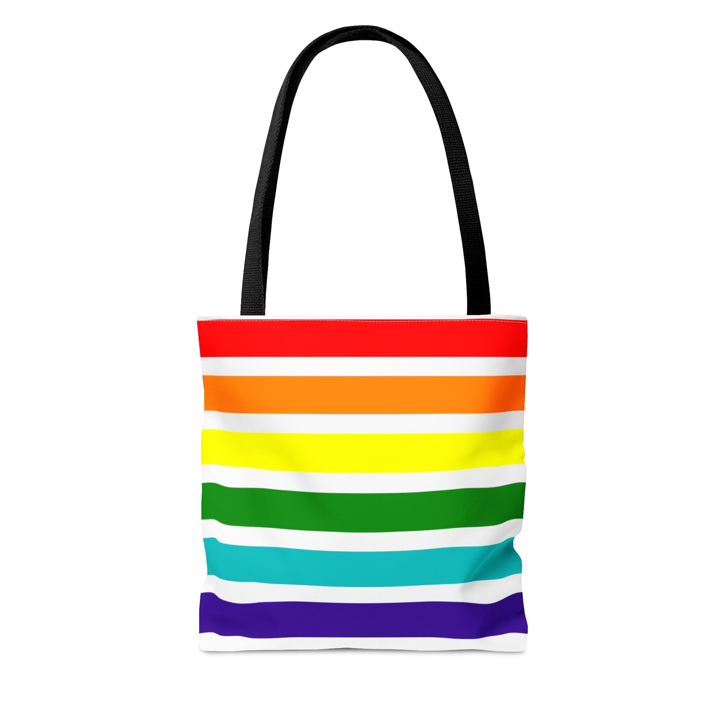 Rainbow Heart Tote Bag