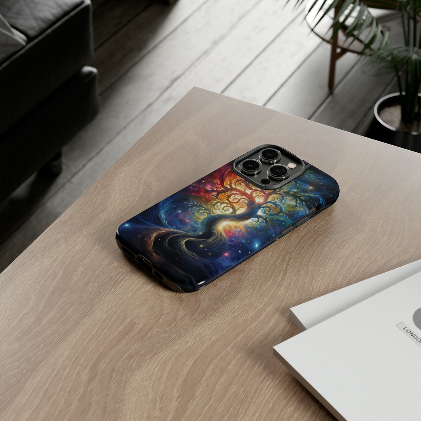 Tree of Life Phone Case - Stardust Divine Design