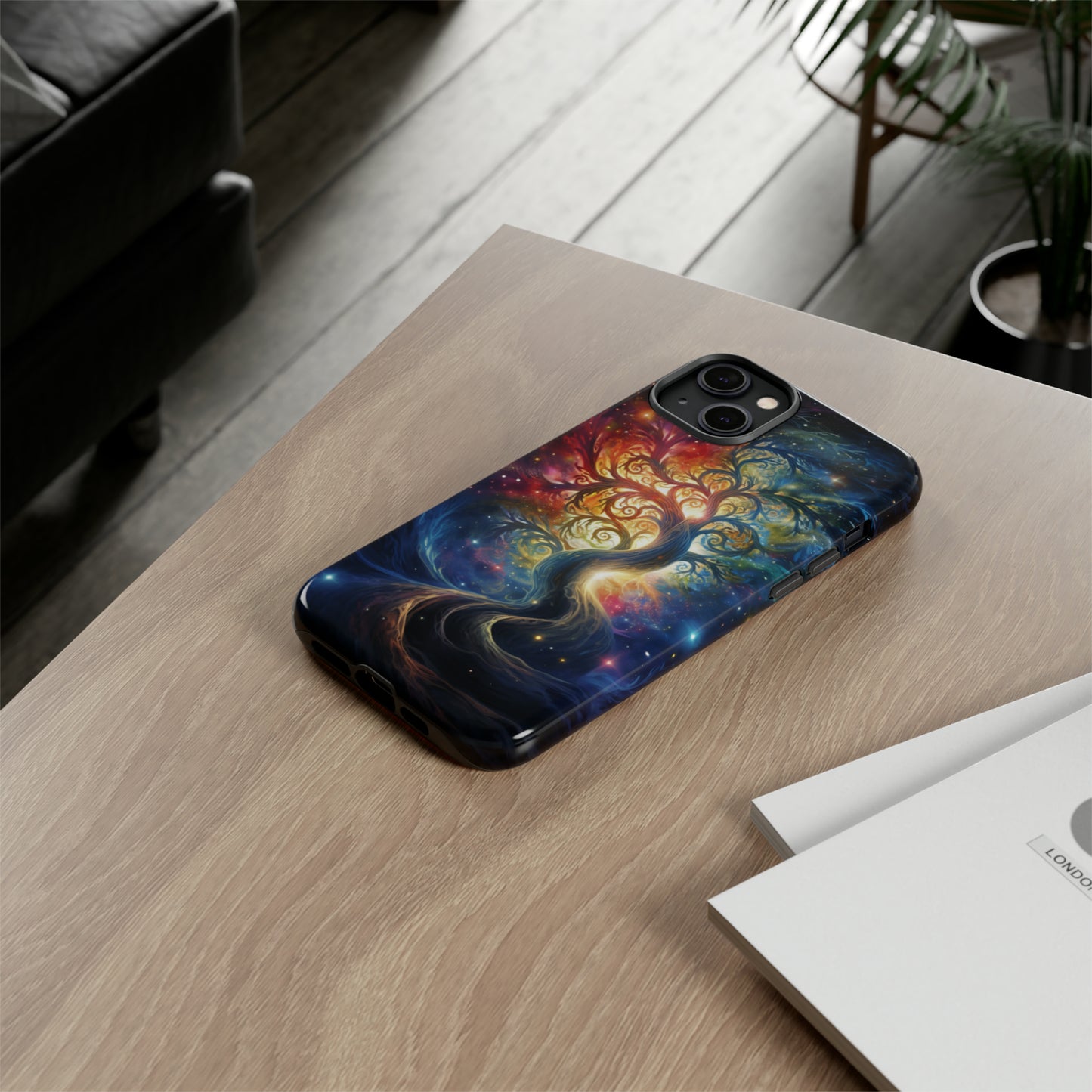 Tree of Life Phone Case - Stardust Divine Design