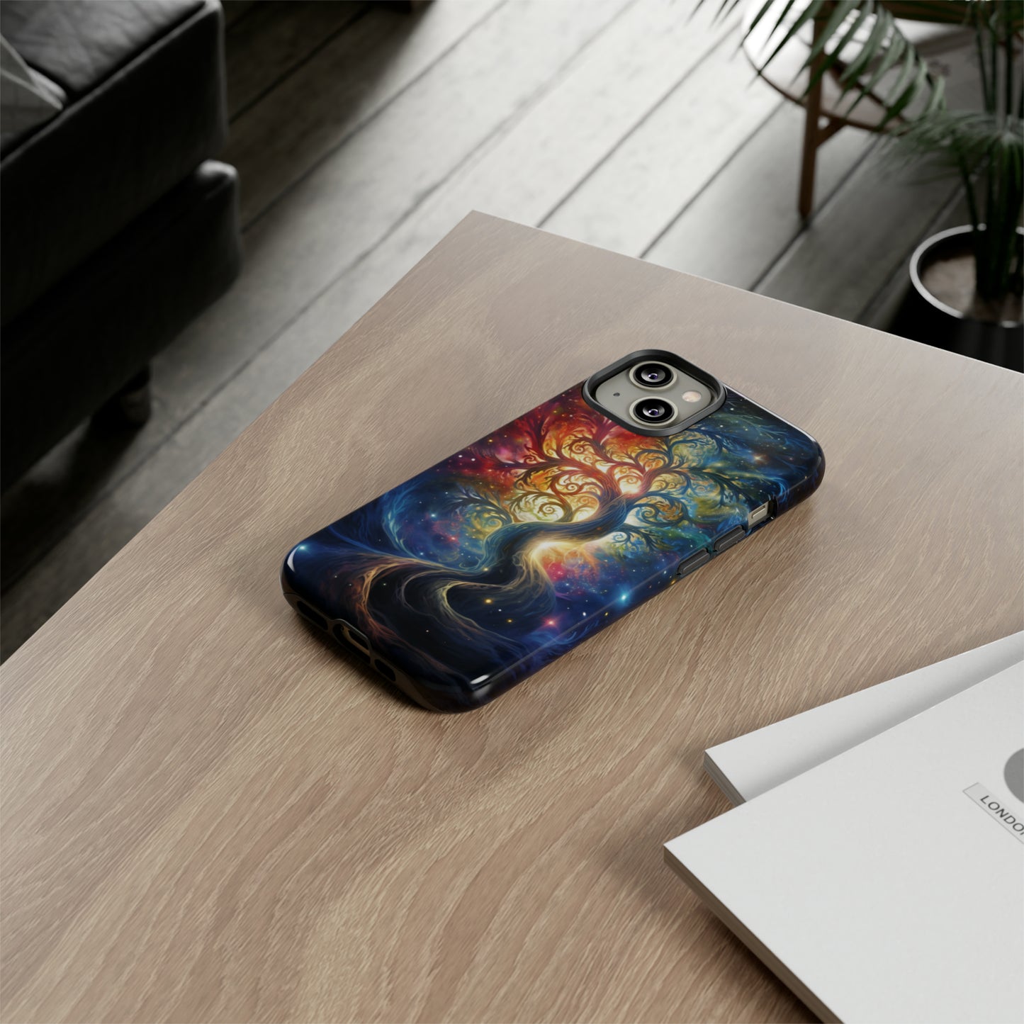 Tree of Life Phone Case - Stardust Divine Design