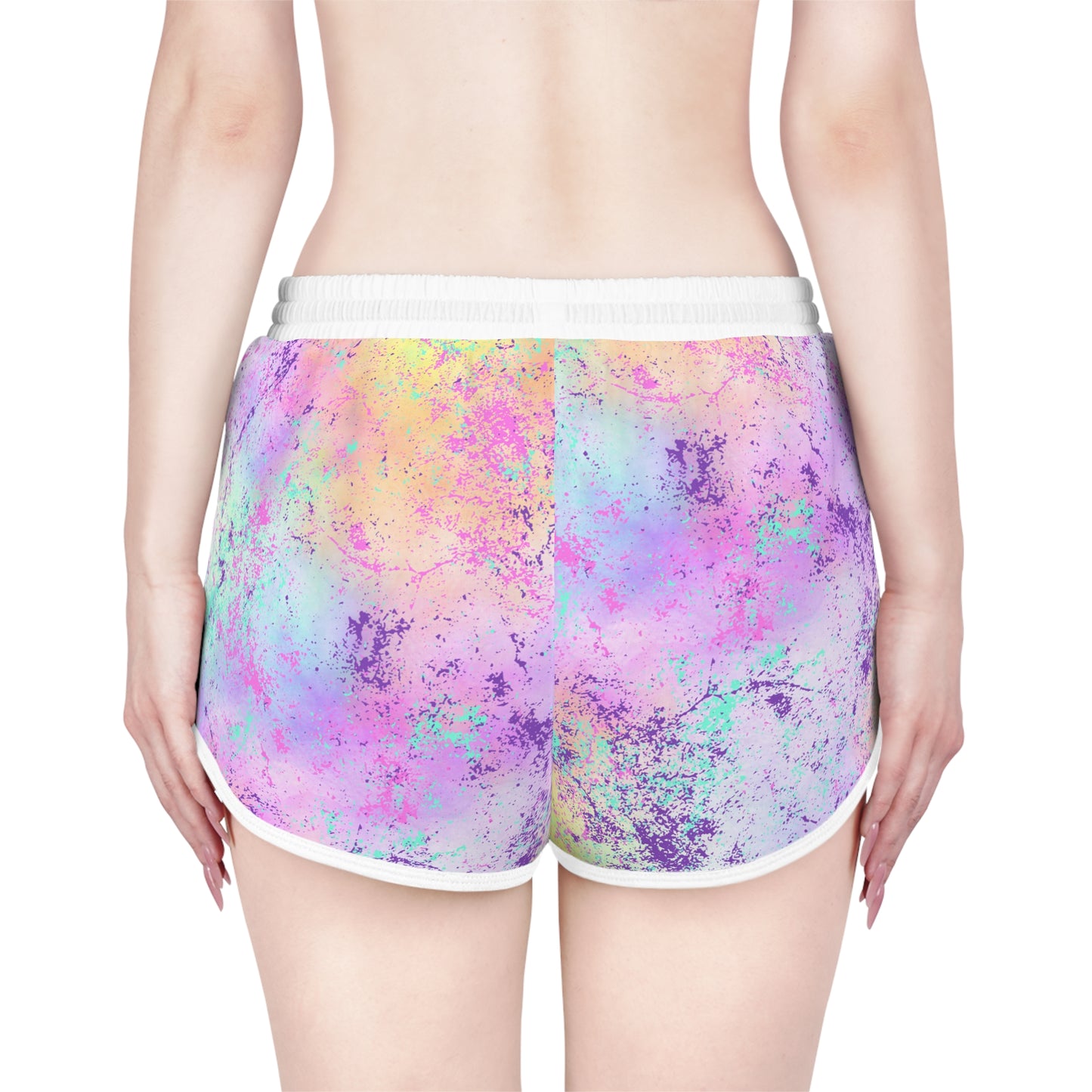 Paint Splat Women's Relaxed Shorts