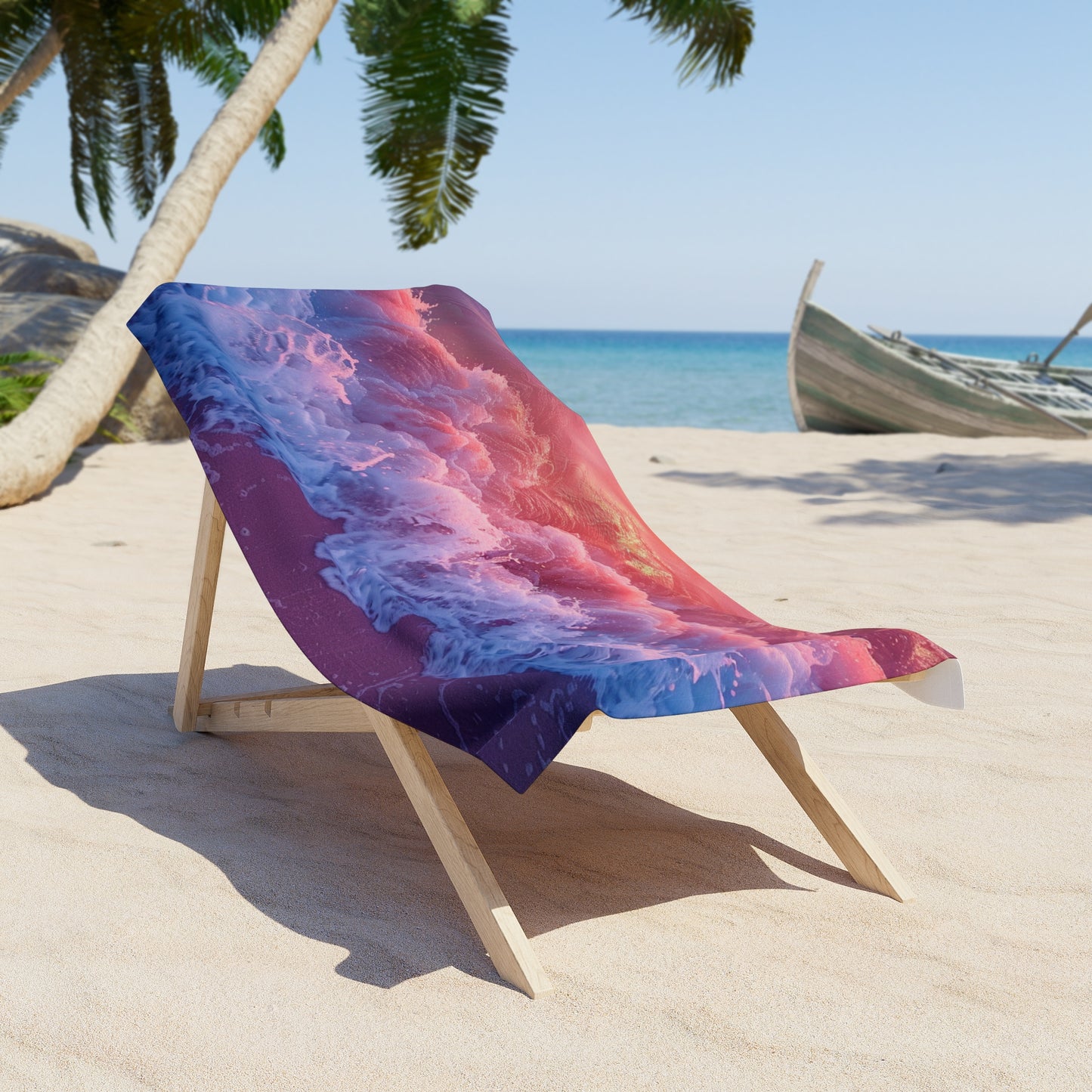 BEACH OCEAN WATER Beach Towel