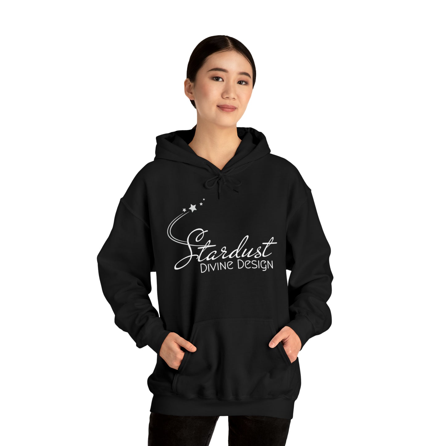 Stardust Heavy Blend™ Hooded Sweatshirt - Stardust Divine Design