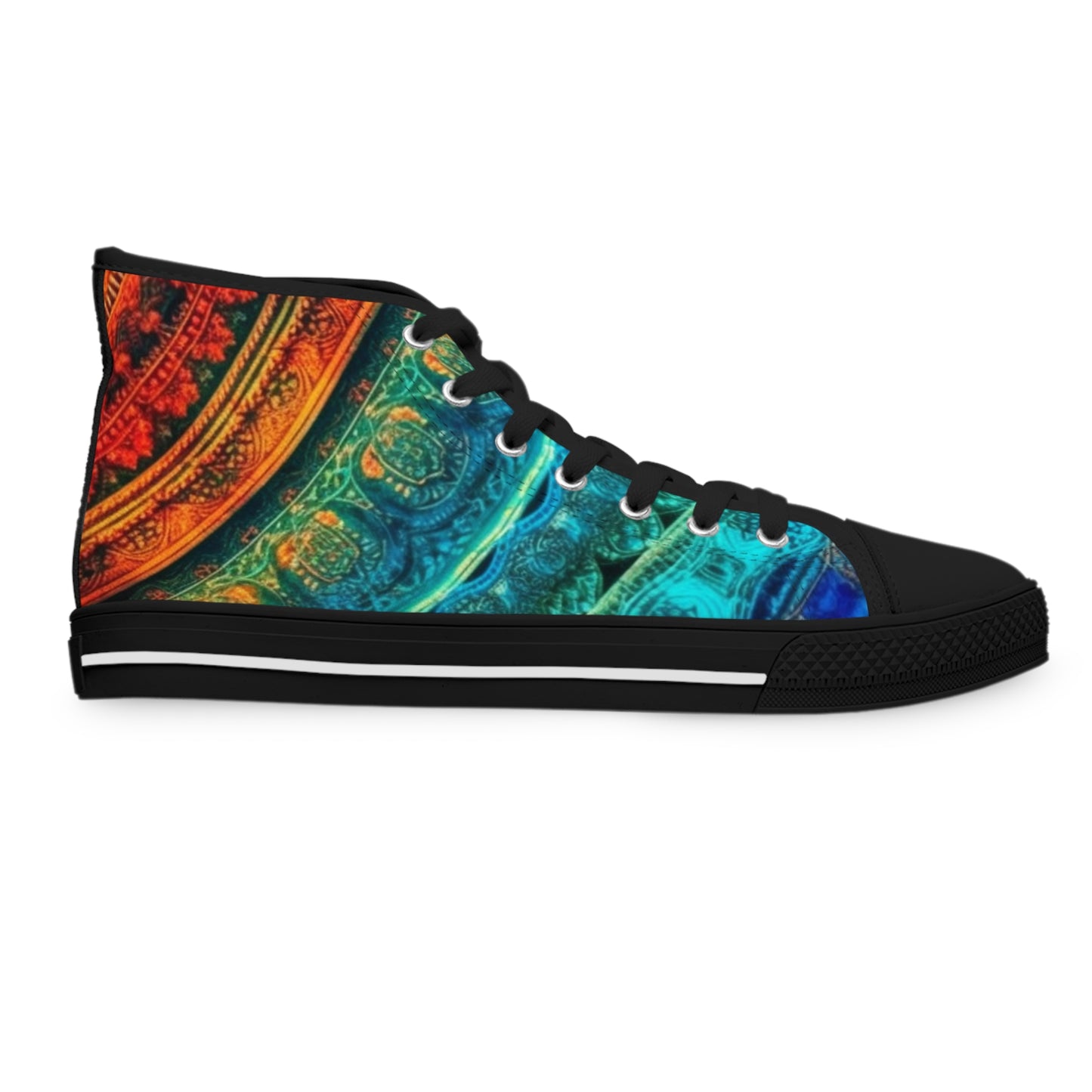 Stardust Divine Design Chakra High Top Sneakers