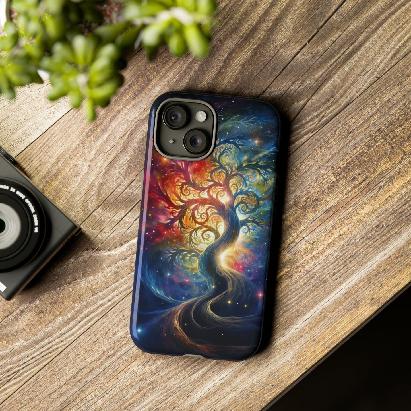 Tree of Life Phone Case - Stardust Divine Design