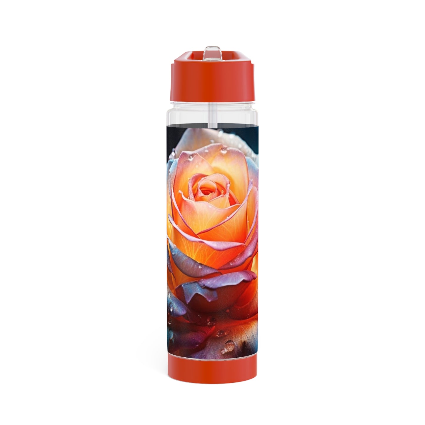 Rose Infuser Water Bottle - Stardust Divine design