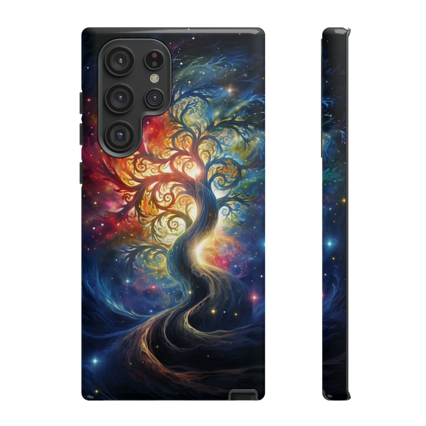 Tree of Life Phone Case - Stardust Divine Design