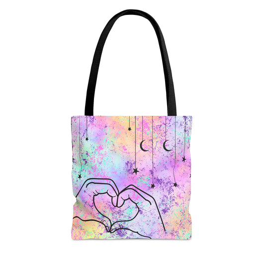 Made You a Heart Tote Bag