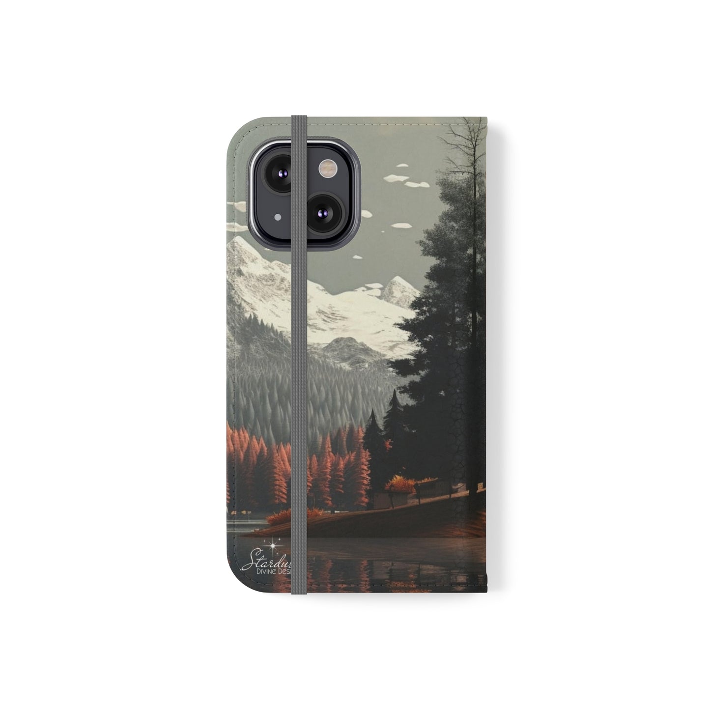 Split Season tree Flip Cases - Stardust Divine Design