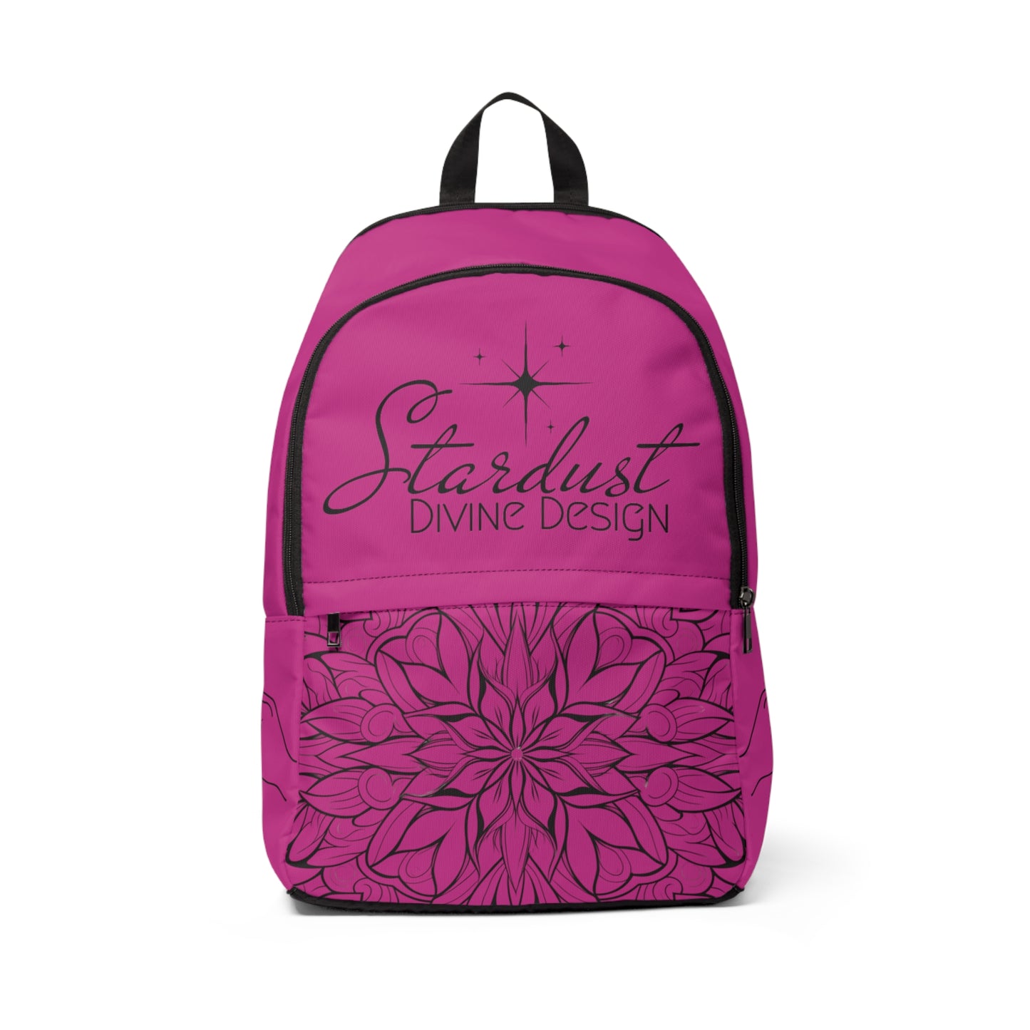 Pink Stardust Fabric Backpack