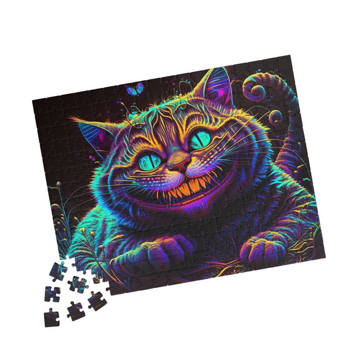 Alice in wonderland Cheshire Cat Puzzle (110, 252, 500, 1014-piece) - Stardust Divine Design